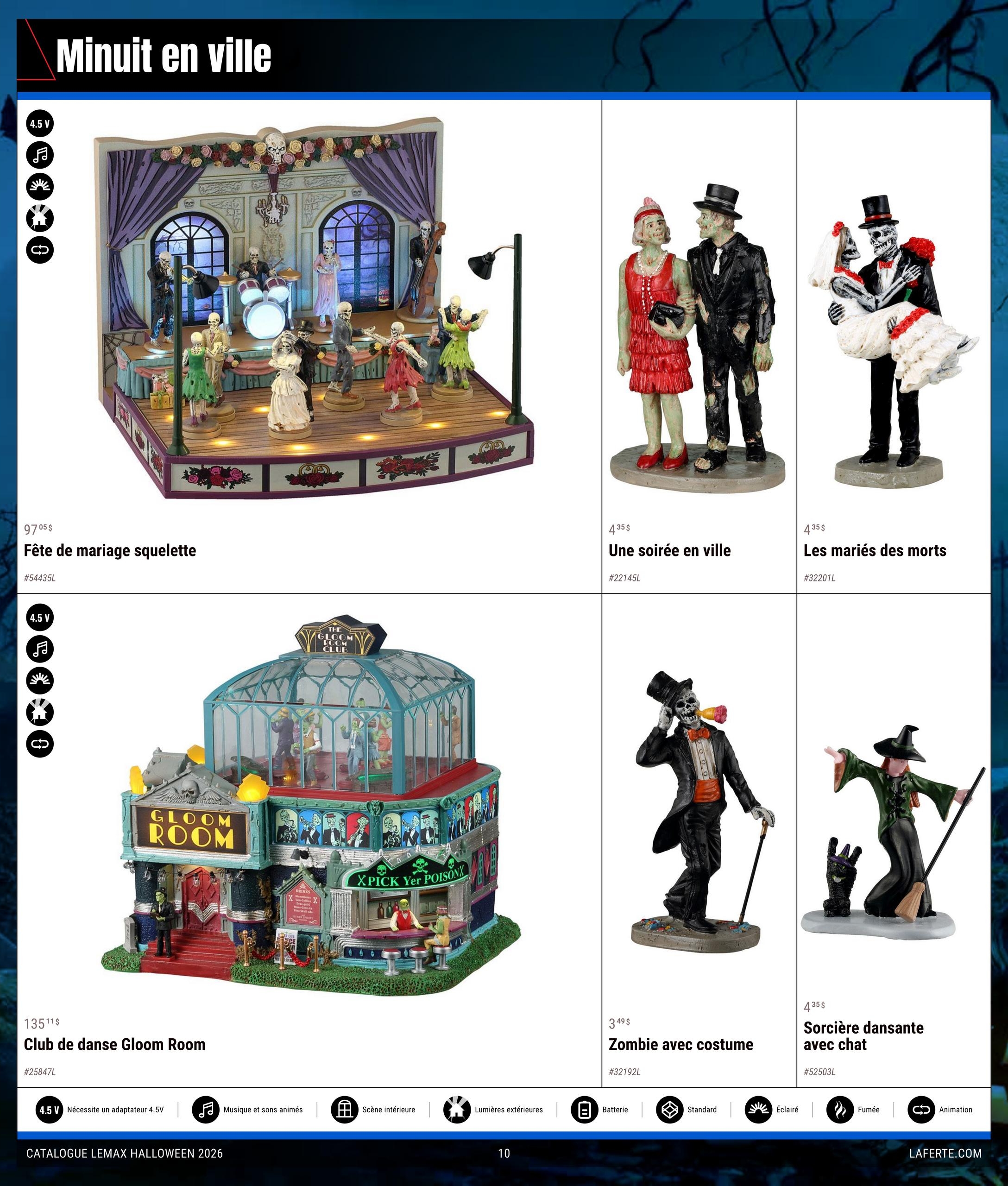 Circulaire Laferté Lemax Halloween — page 10, du 20 août au 21 octobre 2026