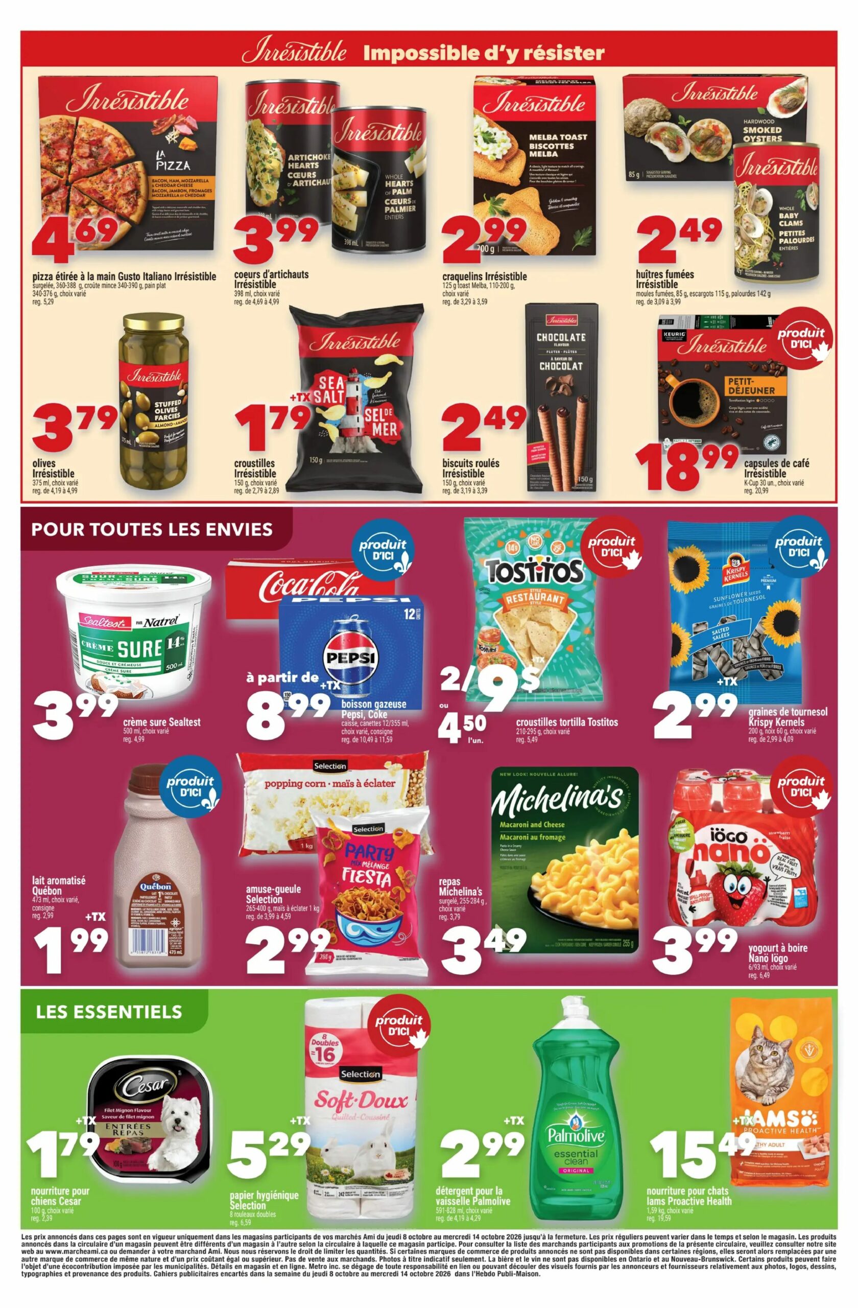 Circulaire Marché AMI — page 5, du 8 au 14 octobre 2026