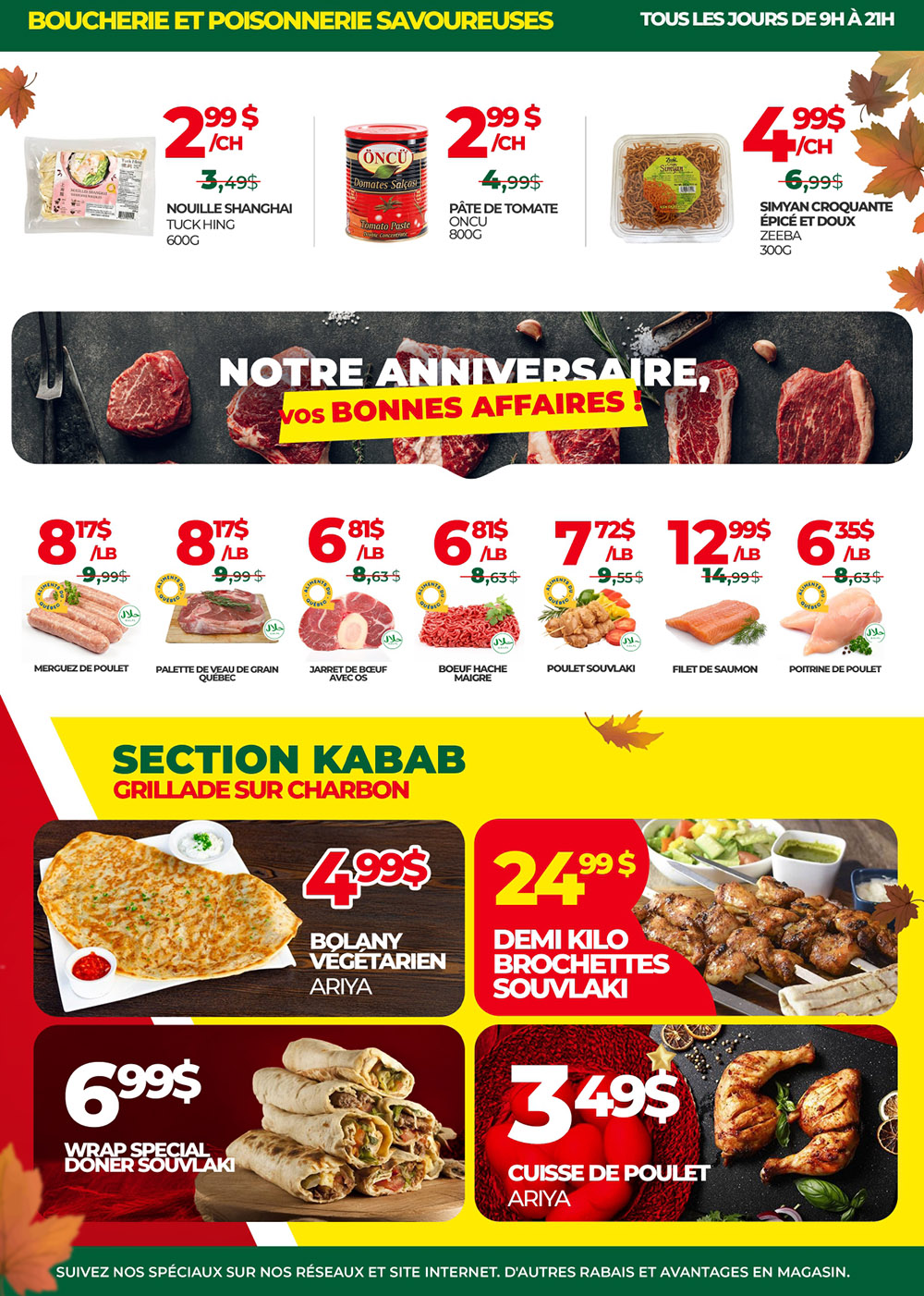 Circulaire Marche Ariya — page 3, du 8 au 21 octobre 2026