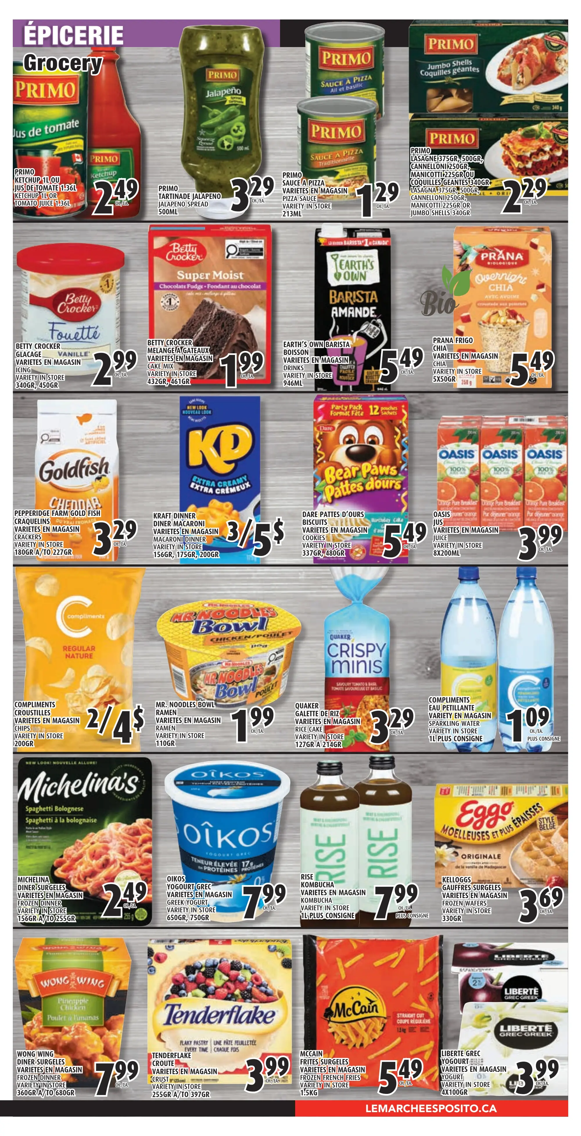 Circulaire Le Marché Esposito — page 3, du 1 au 7 octobre 2026