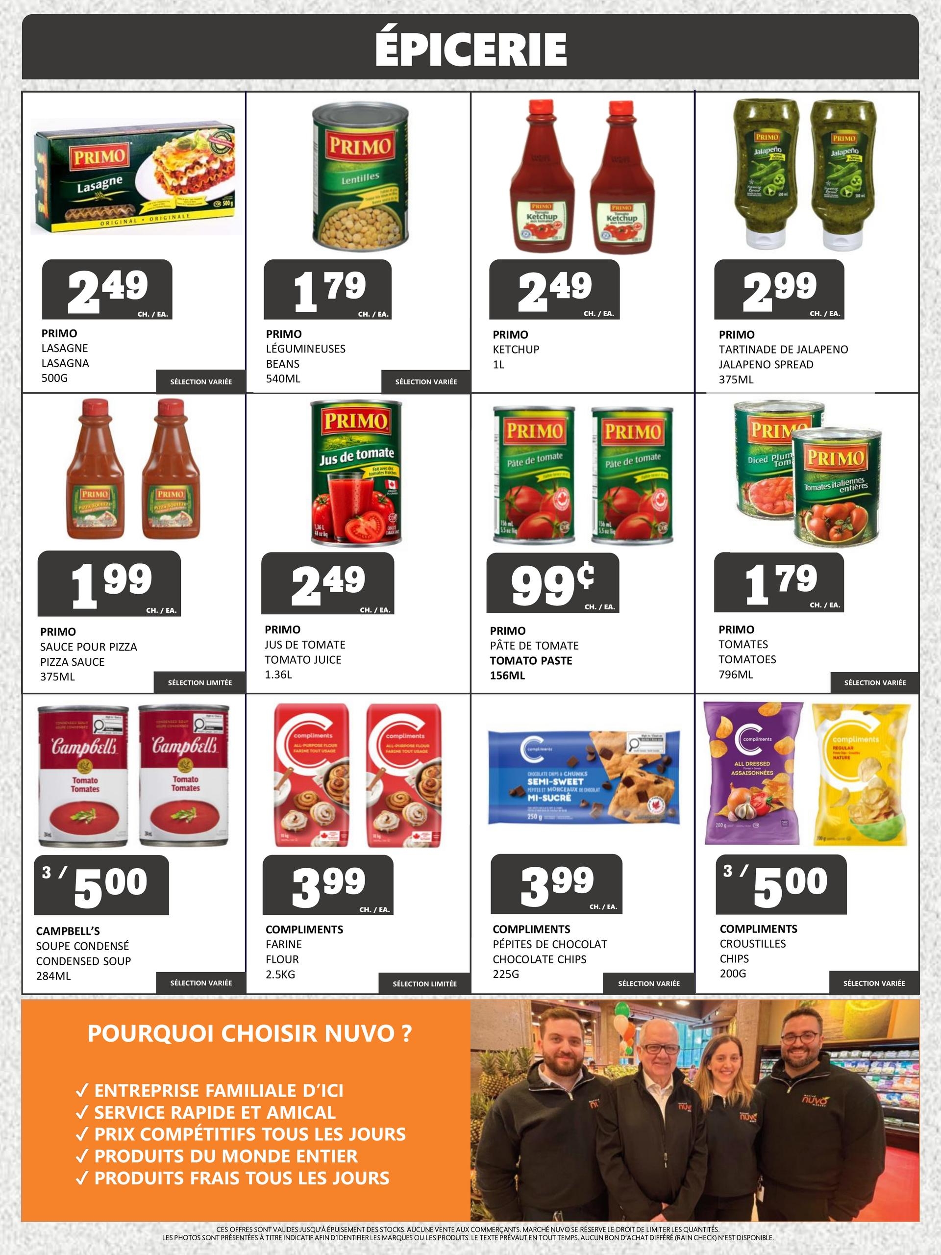 Circulaire Marché Nuvo — page 2, du 4 au 10 octobre 2026