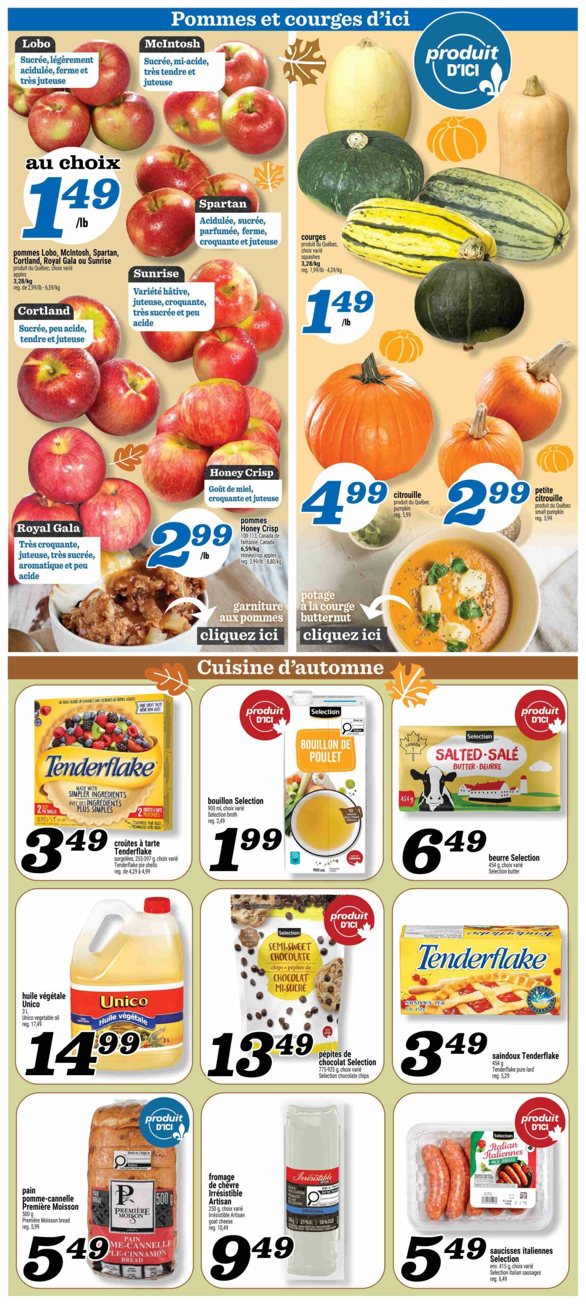 Circulaire Marché Richelieu — page 3, du 1 au 7 octobre 2026