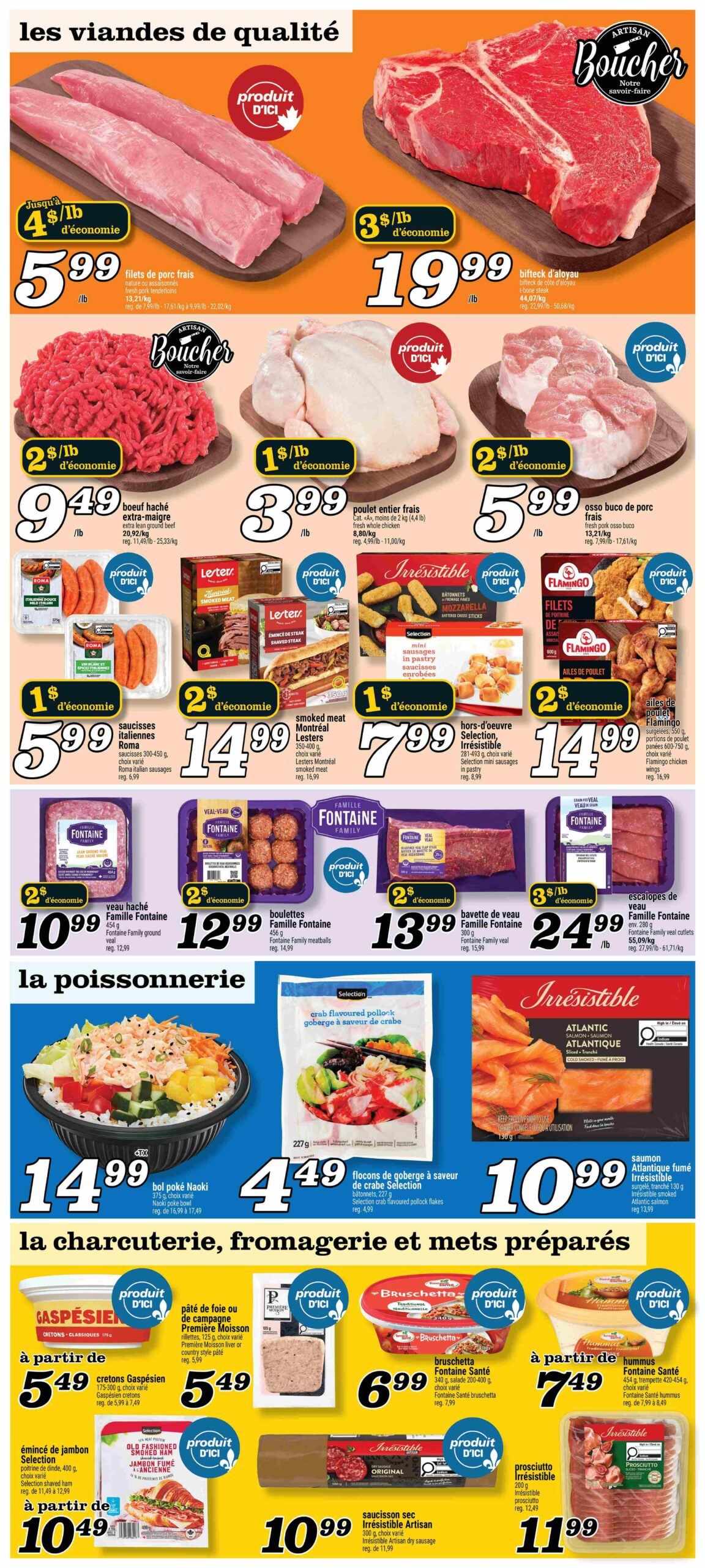 Circulaire Marché Richelieu — page 3, du 8 au 14 octobre 2026