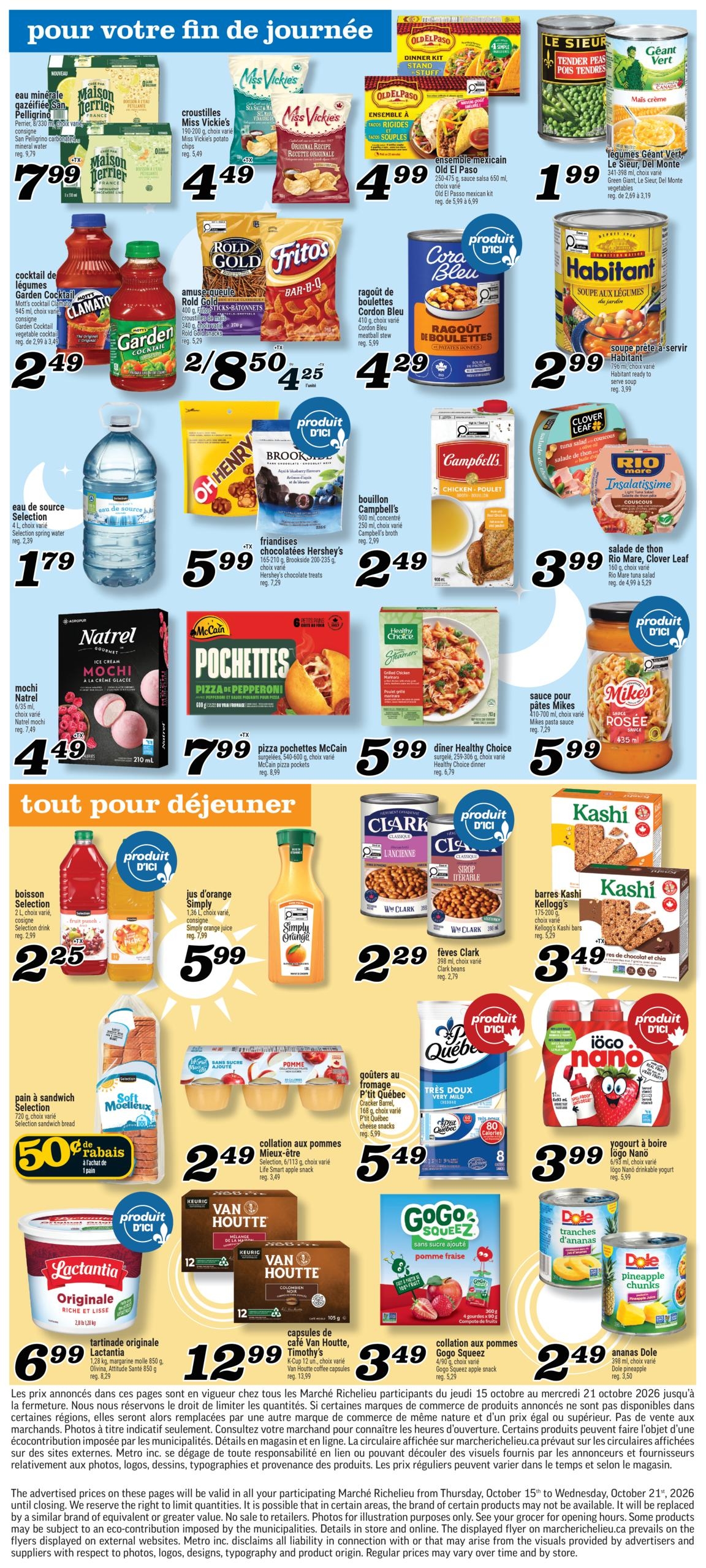 Circulaire Marché Richelieu — page 6, du 15 au 21 octobre 2026