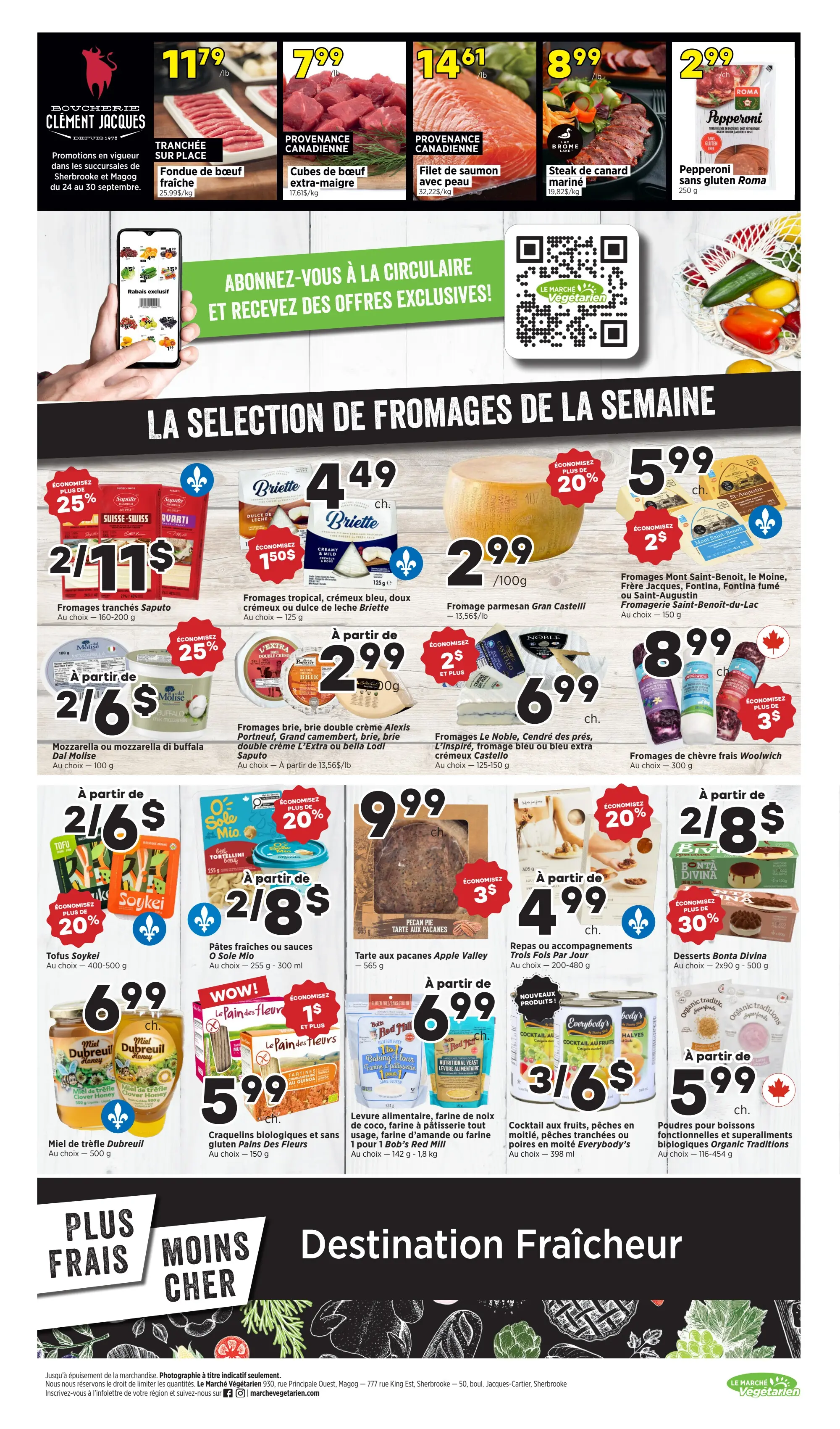Circulaire Marché Végétarien — page 3, du 24 au 30 septembre 2026
