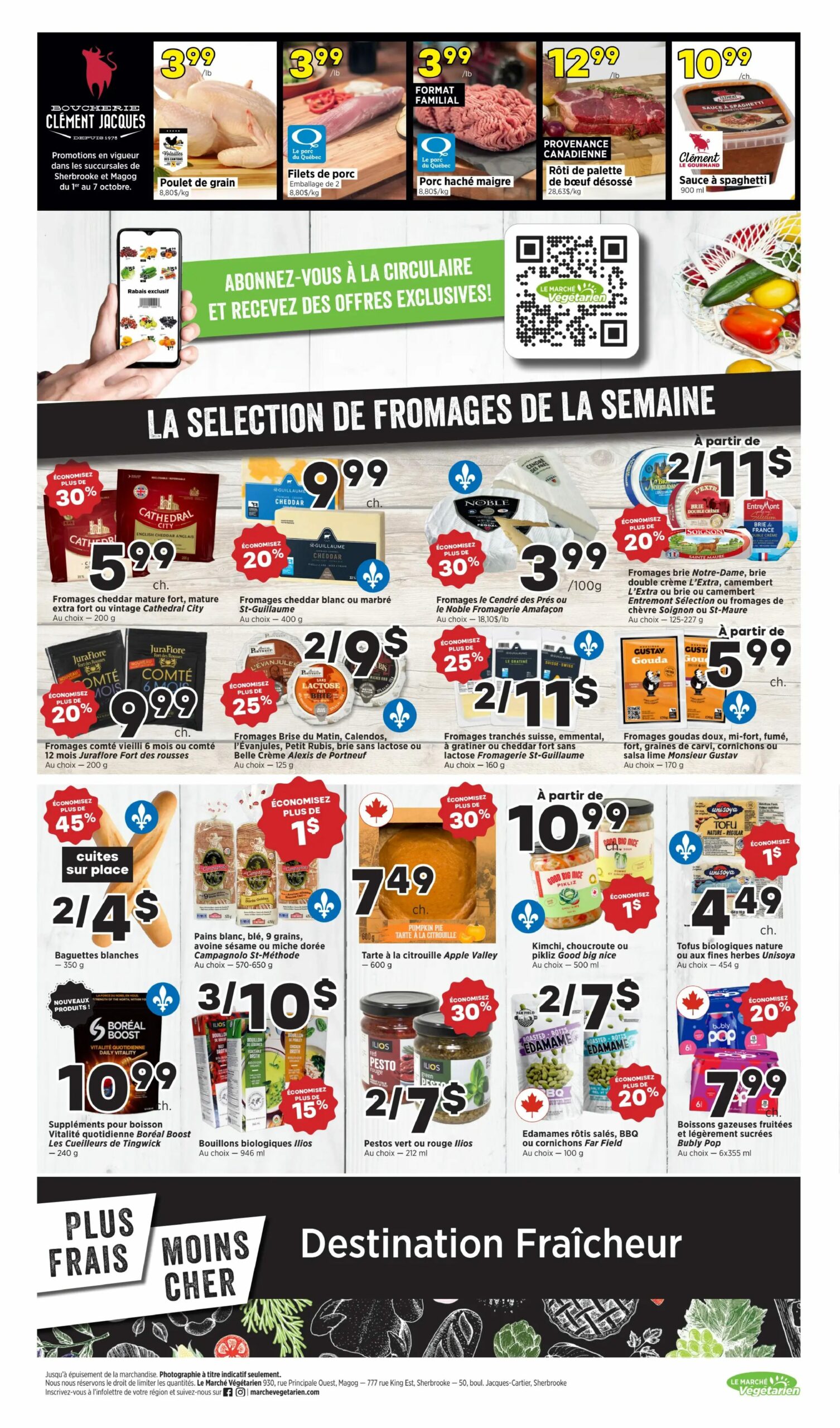 Circulaire Marché Végétarien — page 5, du 1 au 7 octobre 2026
