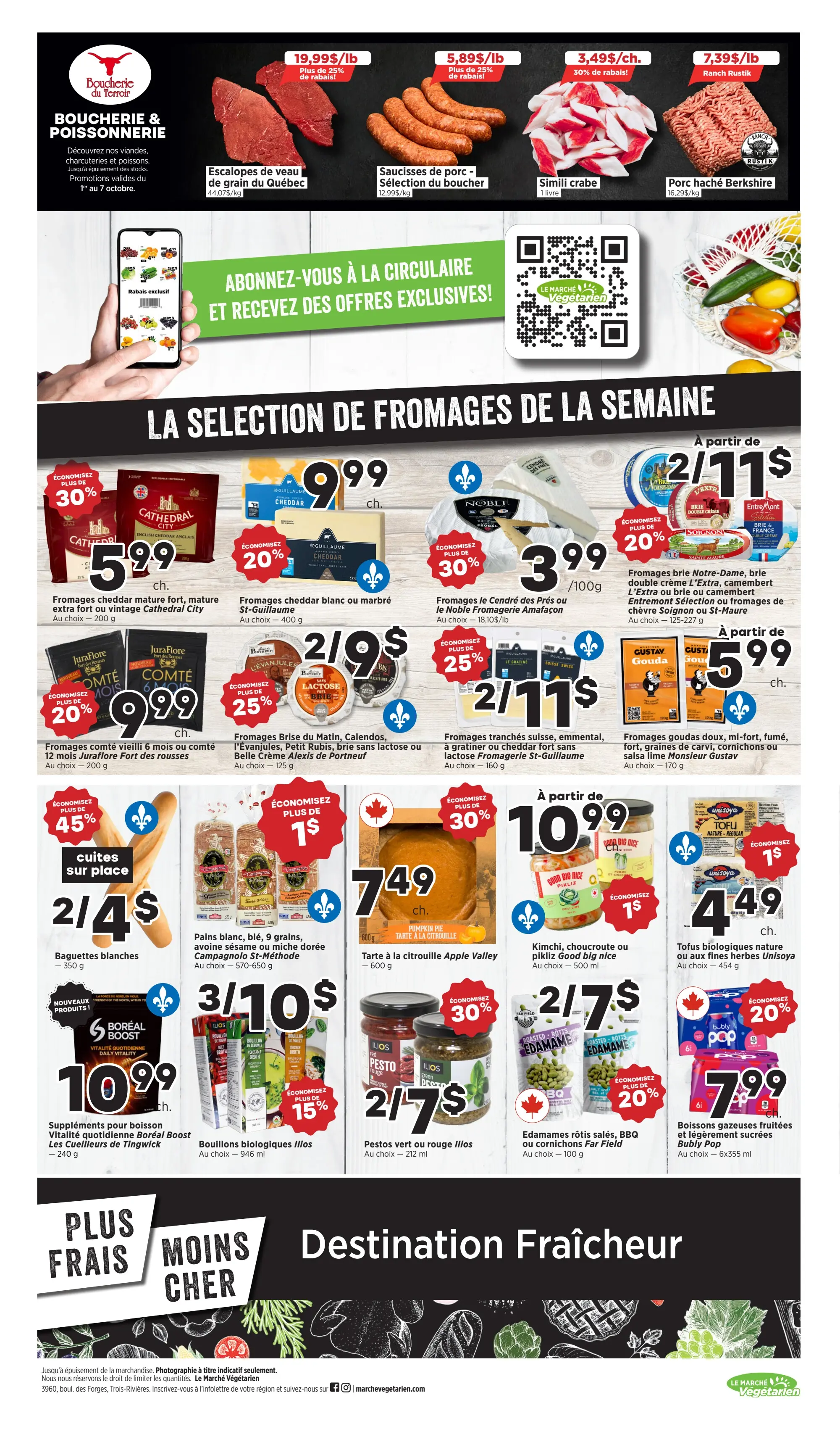Circulaire Marché Végétarien — page 6, du 1 au 7 octobre 2026