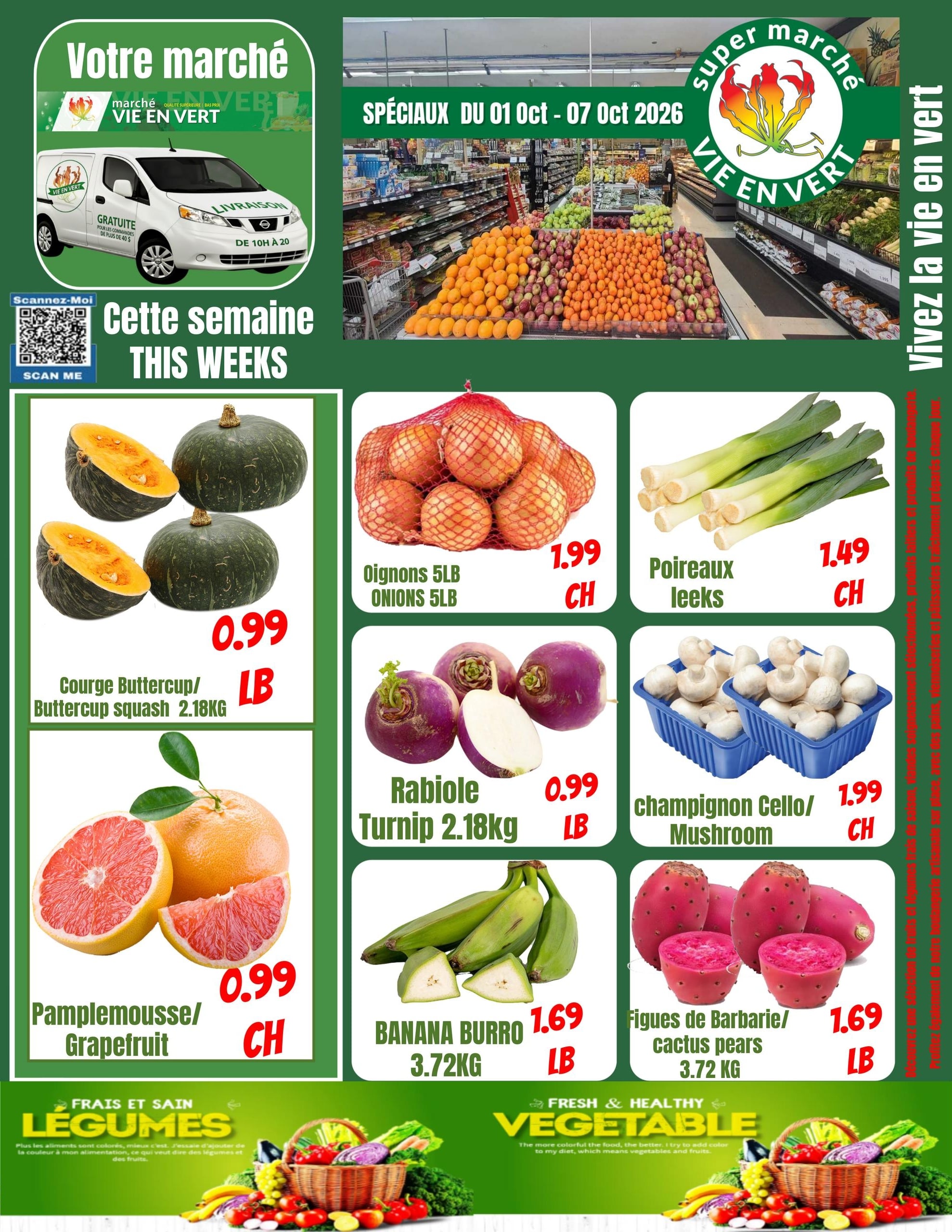 Circulaire Marché Vie en Vert — page 3, du 1 au 7 octobre 2026