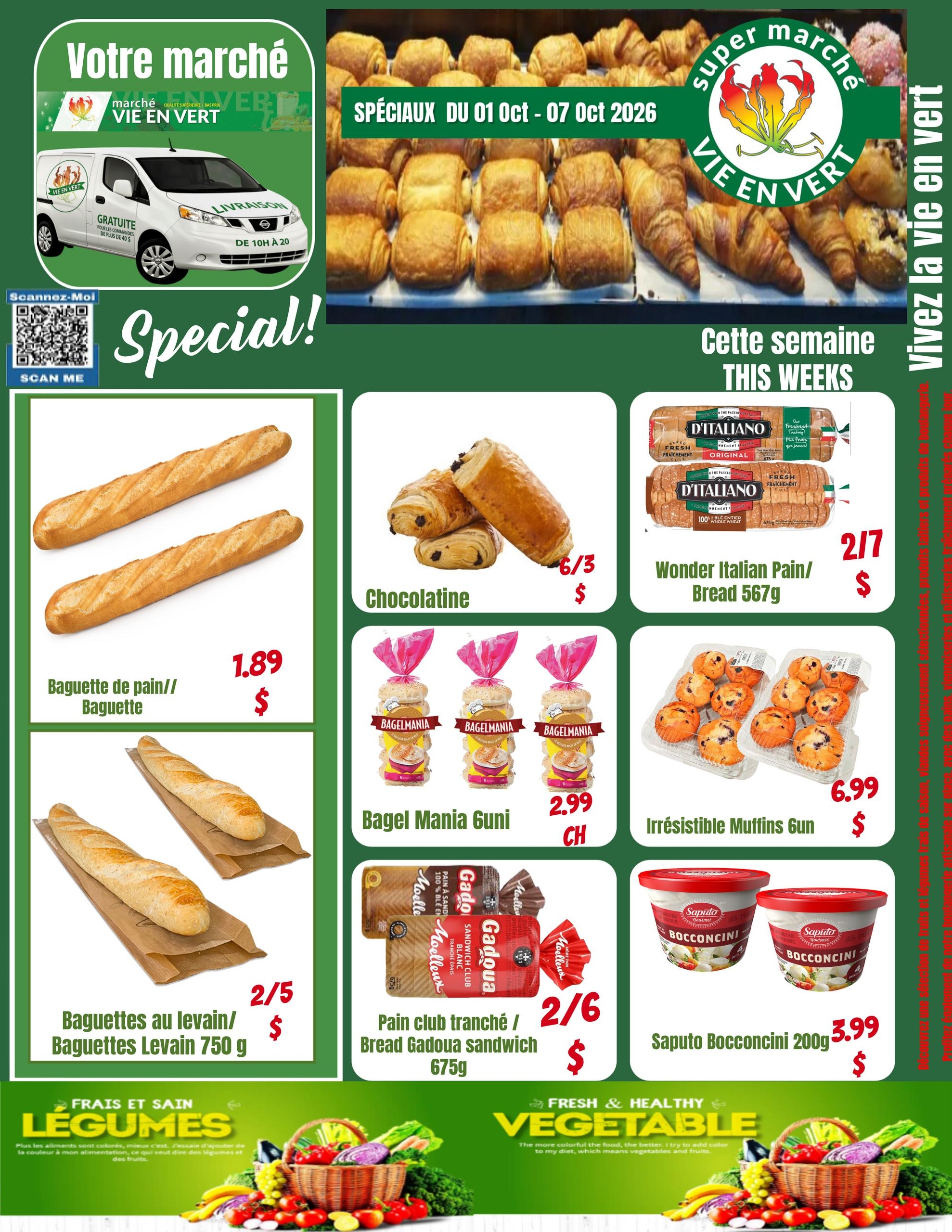 Circulaire Marché Vie en Vert — page 10, du 1 au 7 octobre 2026