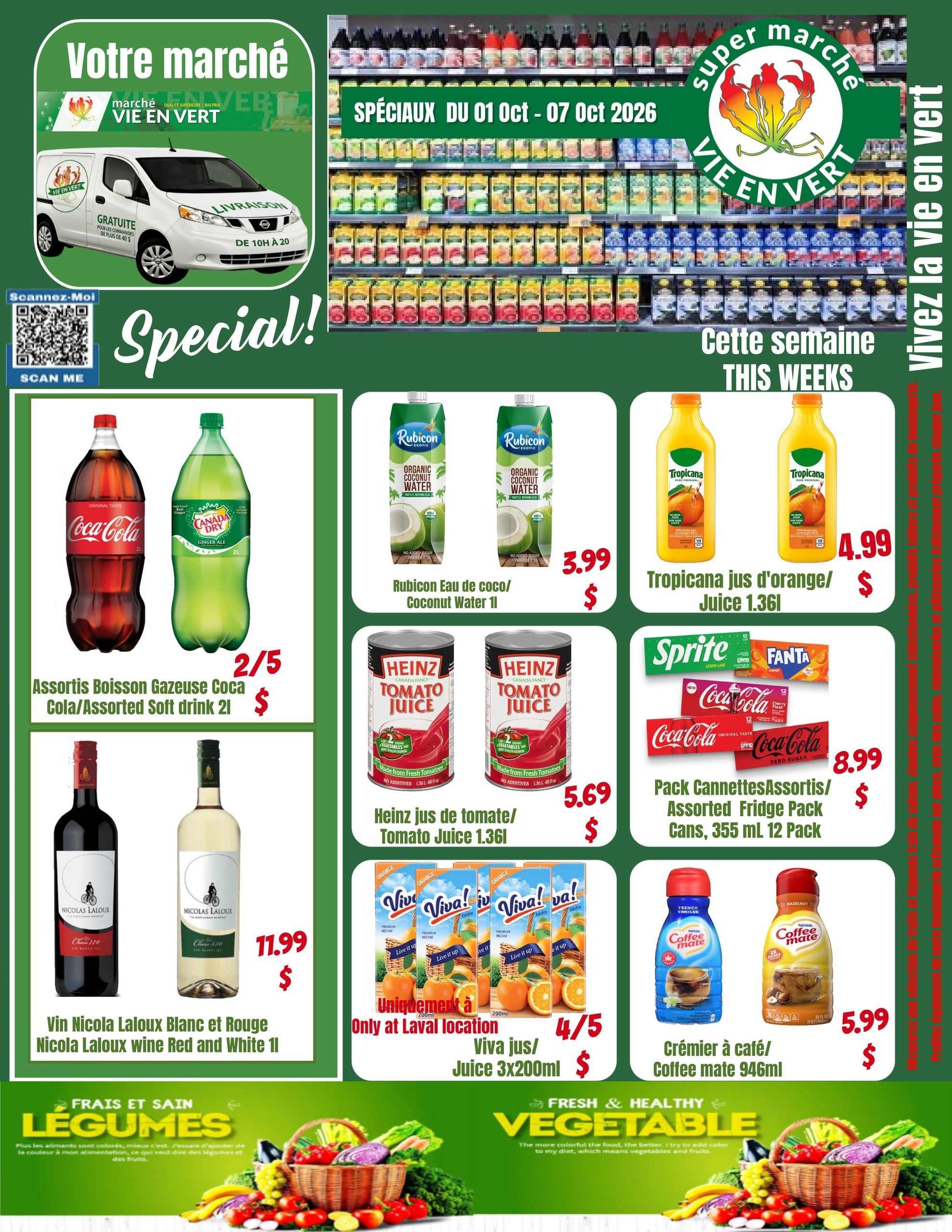 Circulaire Marché Vie en Vert — page 11, du 1 au 7 octobre 2026