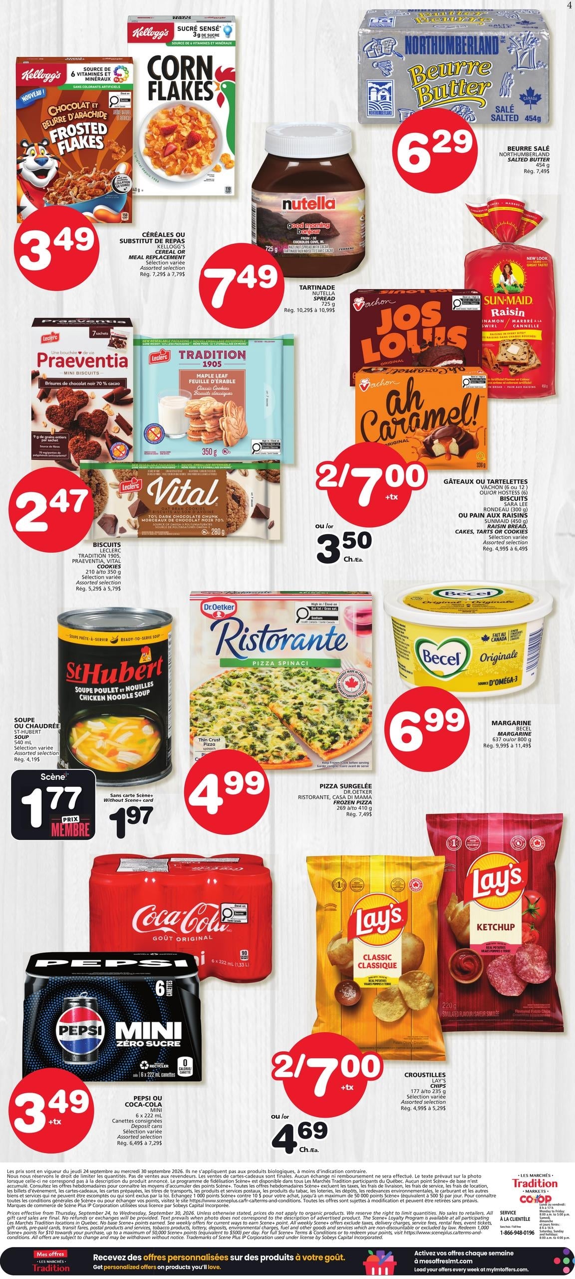 Circulaire Les Marchés Tradition — page 3, du 24 au 30 septembre 2026