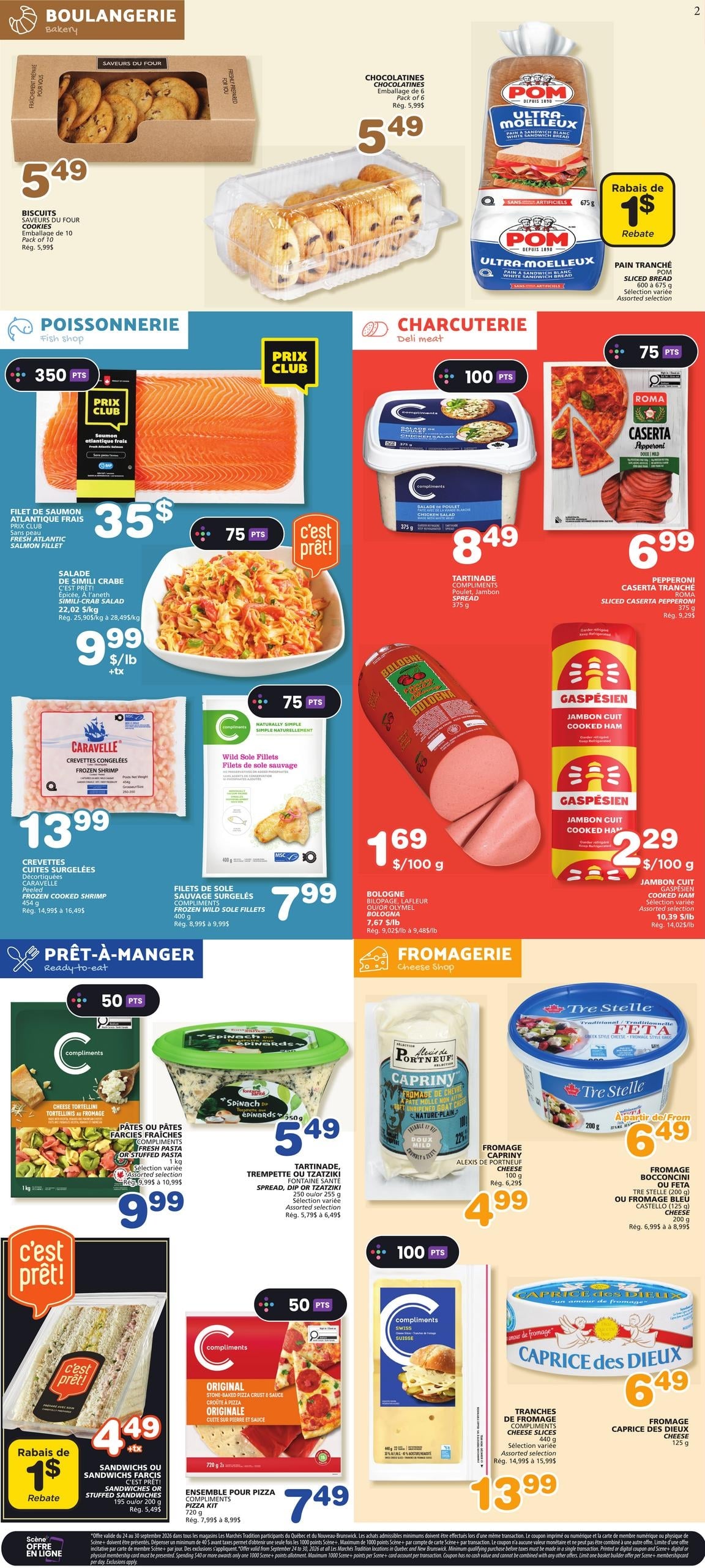 Circulaire Les Marchés Tradition — page 5, du 24 au 30 septembre 2026