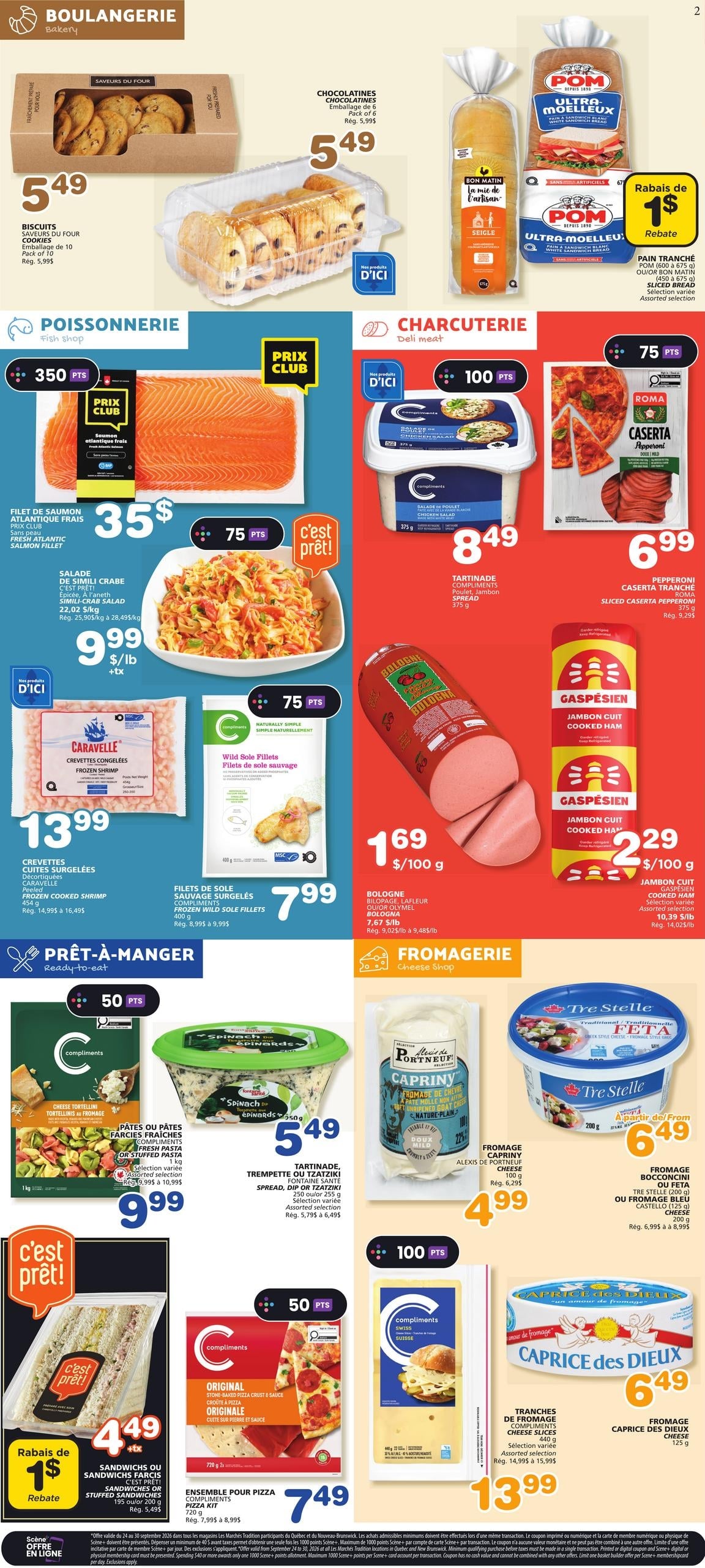Circulaire Les Marchés Tradition — page 6, du 24 au 30 septembre 2026