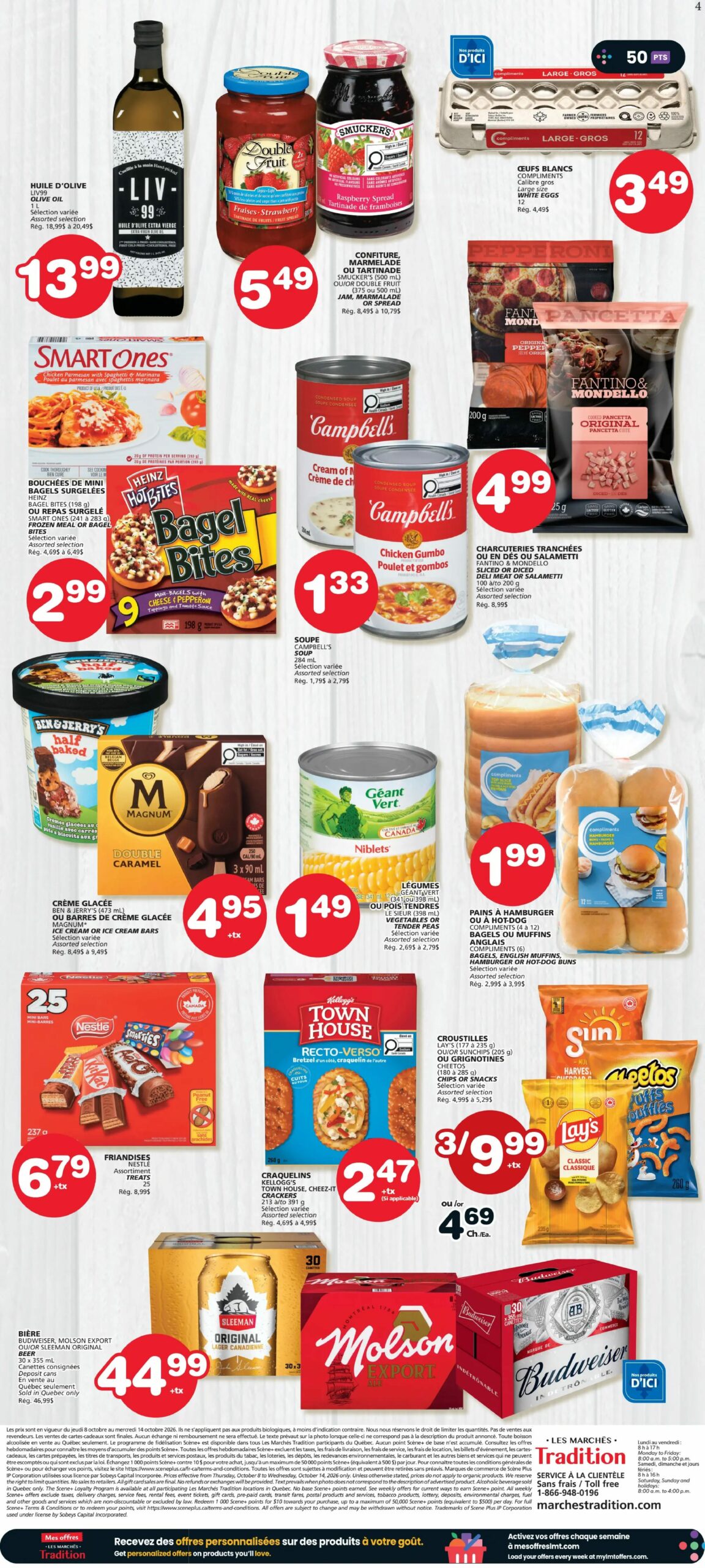 Circulaire Les Marchés Tradition — page 2, du 8 au 14 octobre 2026