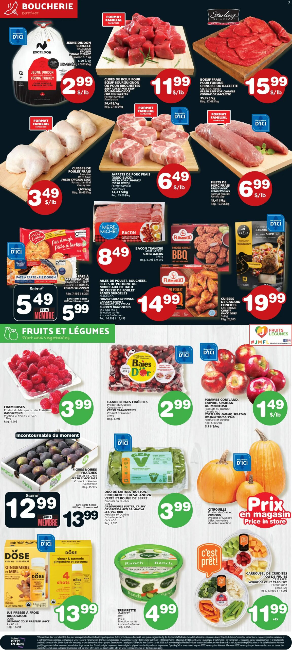 Circulaire Les Marchés Tradition — page 3, du 8 au 14 octobre 2026