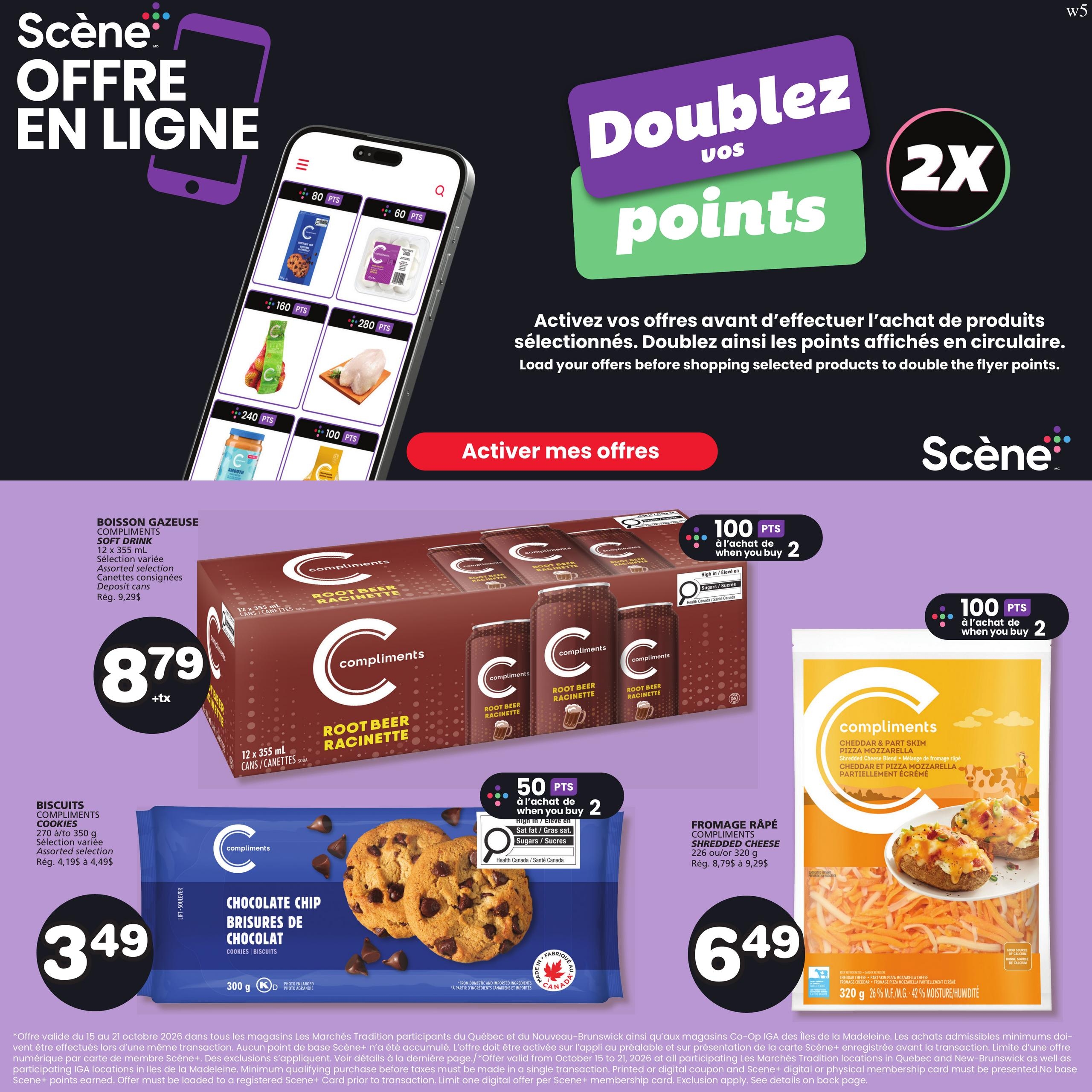 Circulaire Les Marchés Tradition Nouveau Brunswick — page 9, du 15 au 21 octobre 2026
