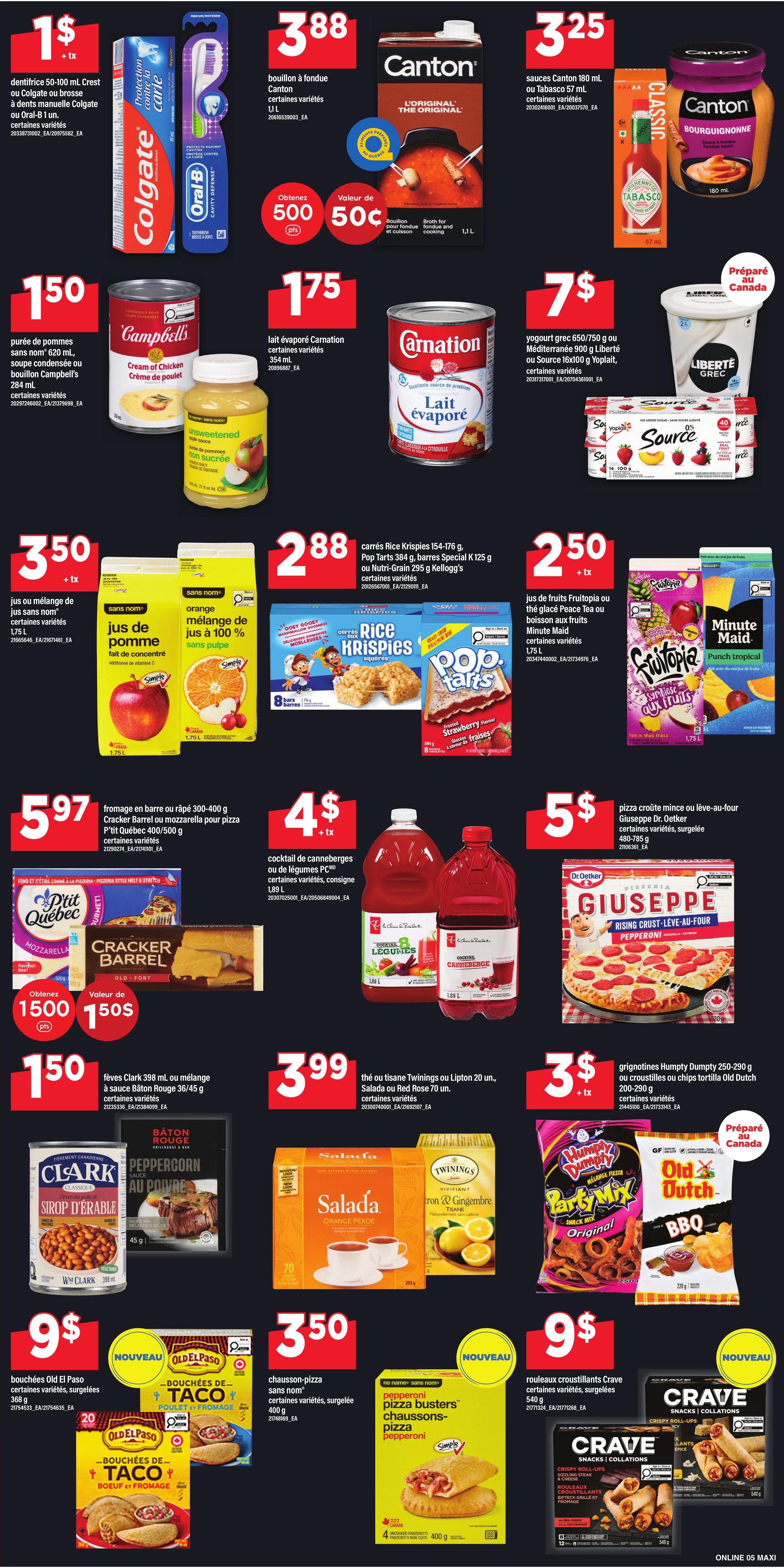Circulaire Maxi — page 9, du 24 au 30 septembre 2026