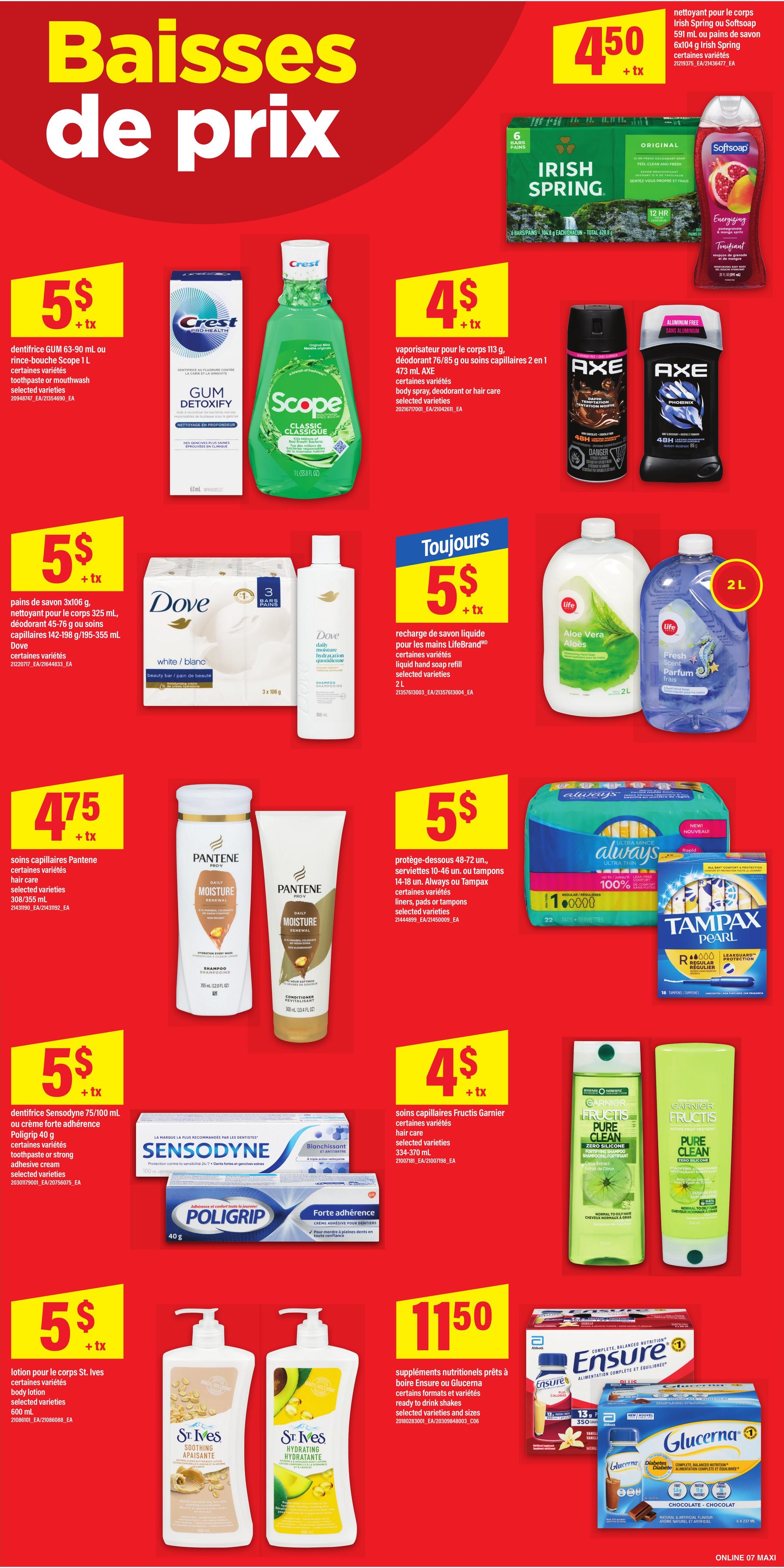 Circulaire Maxi — page 13, du 24 au 30 septembre 2026