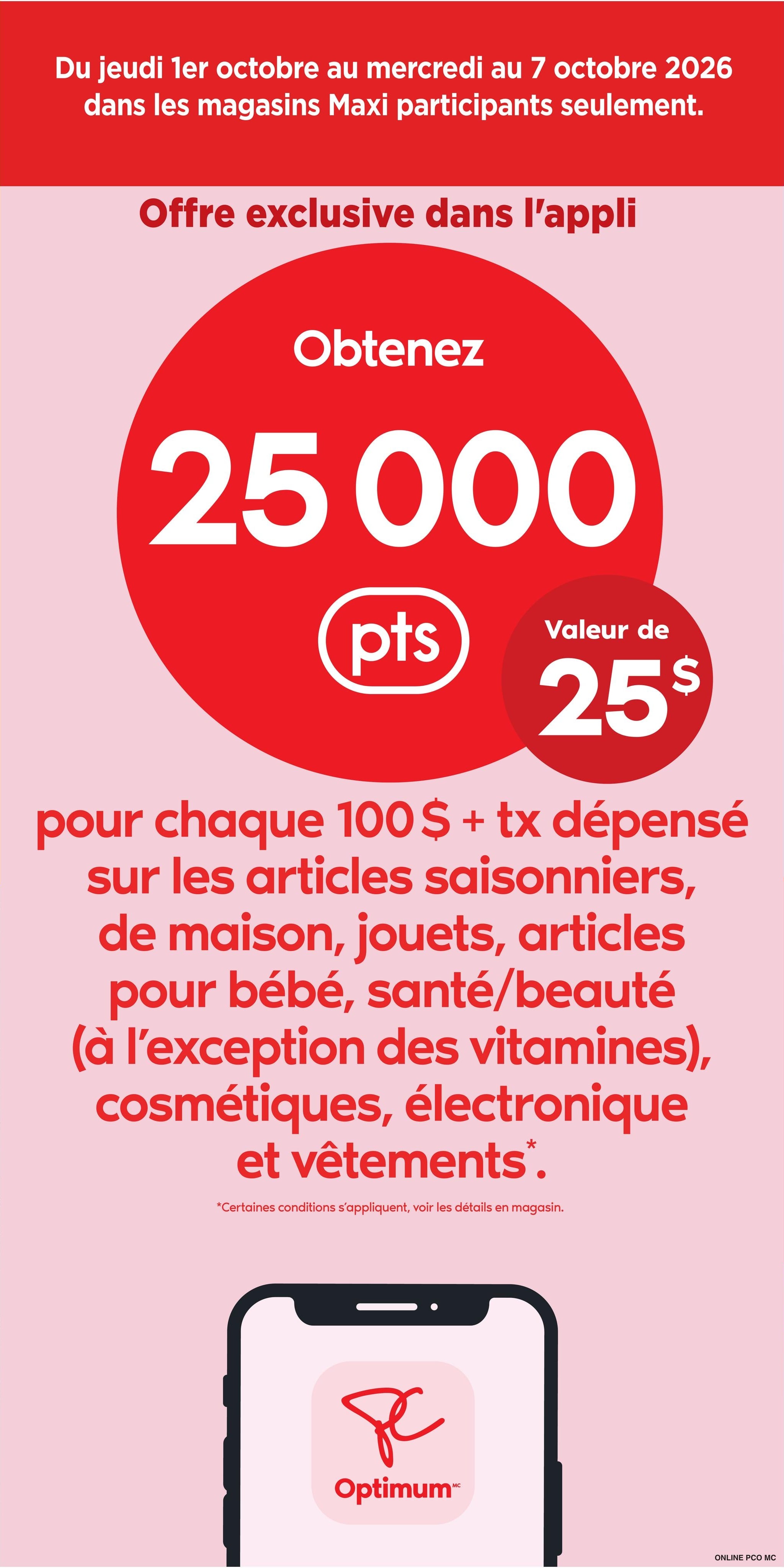 Circulaire Maxi — page 4, du 1 au 7 octobre 2026
