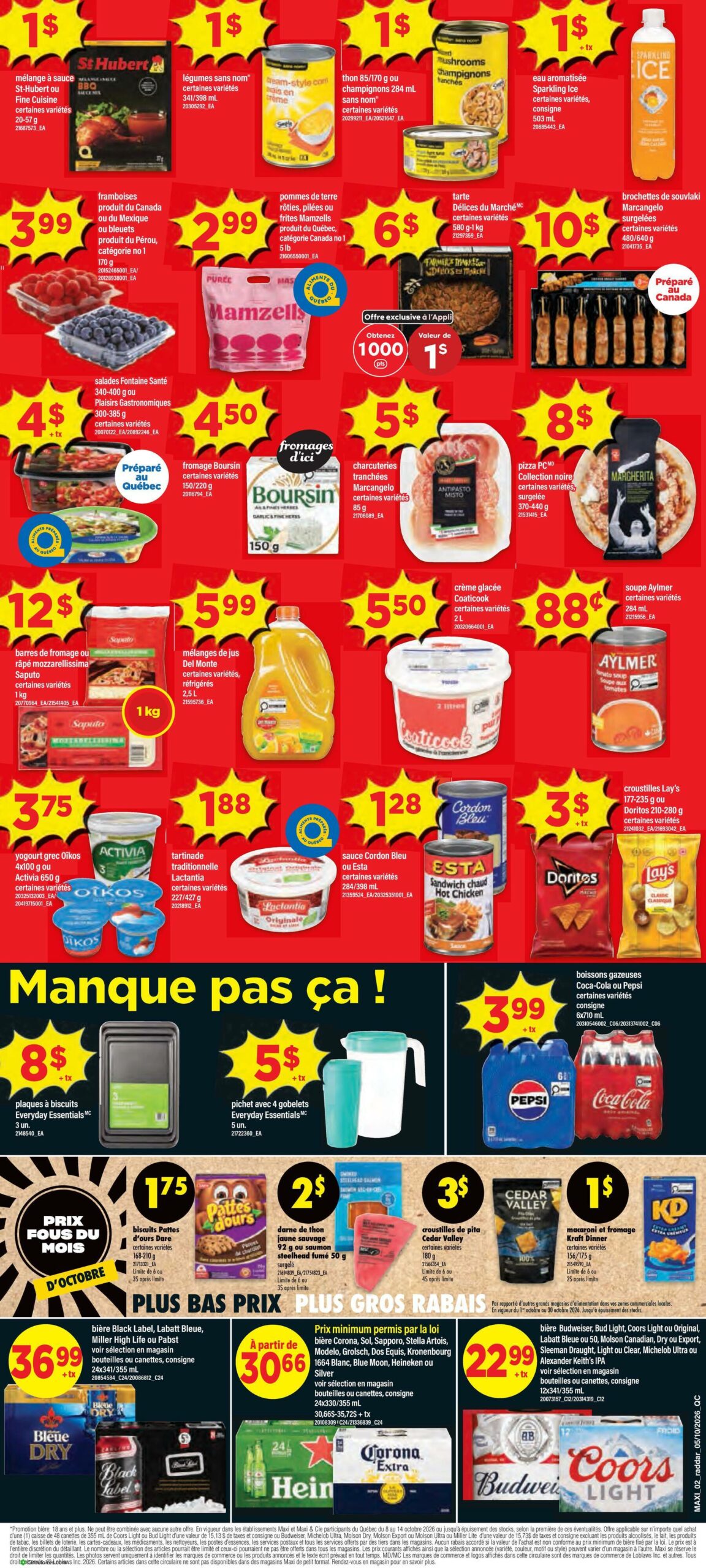 Circulaire Maxi Cie — page 2, du 8 au 14 octobre 2026