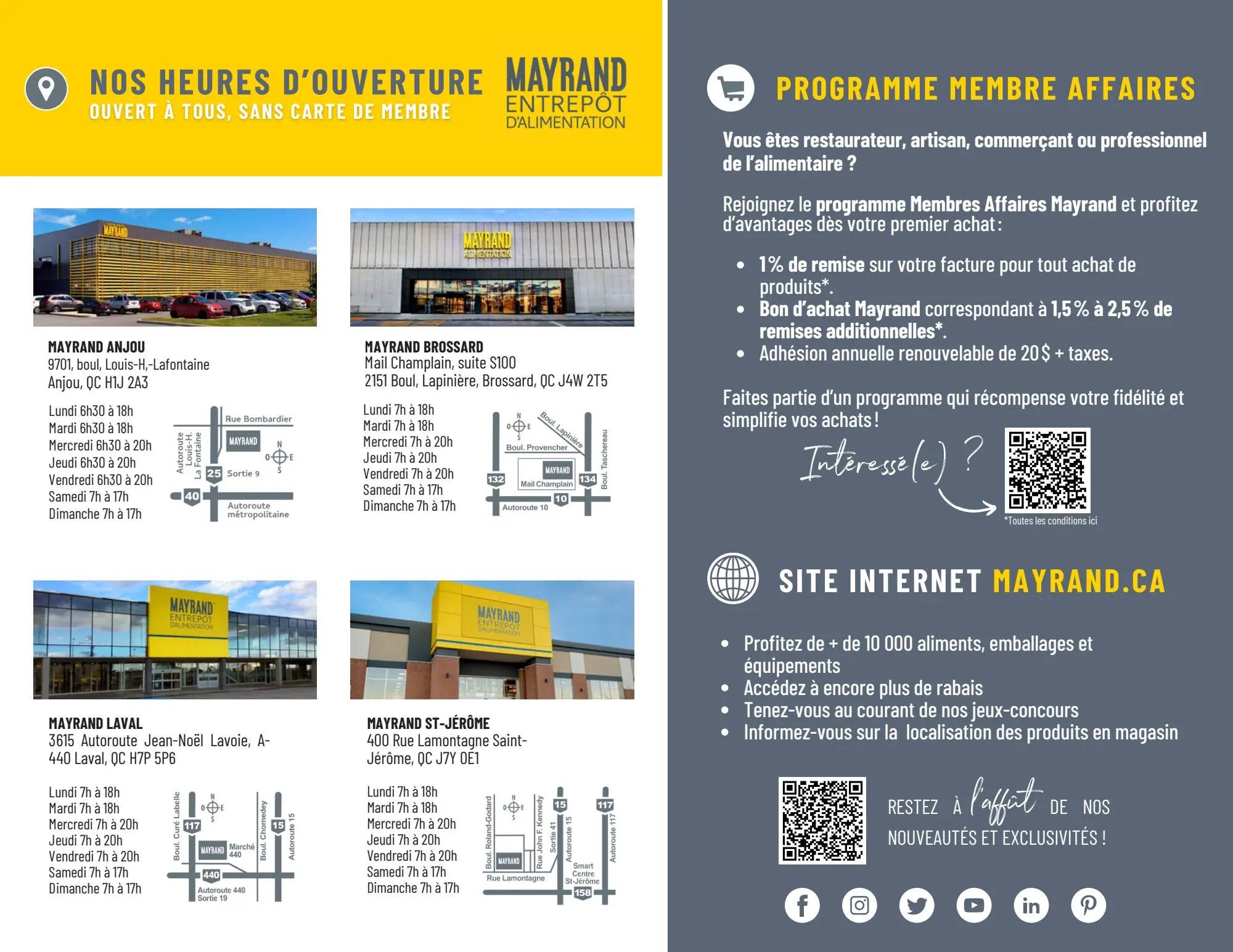 Circulaire Mayrand Entrepôt d'Alimentation — page 8, du 7 au 13 octobre 2026
