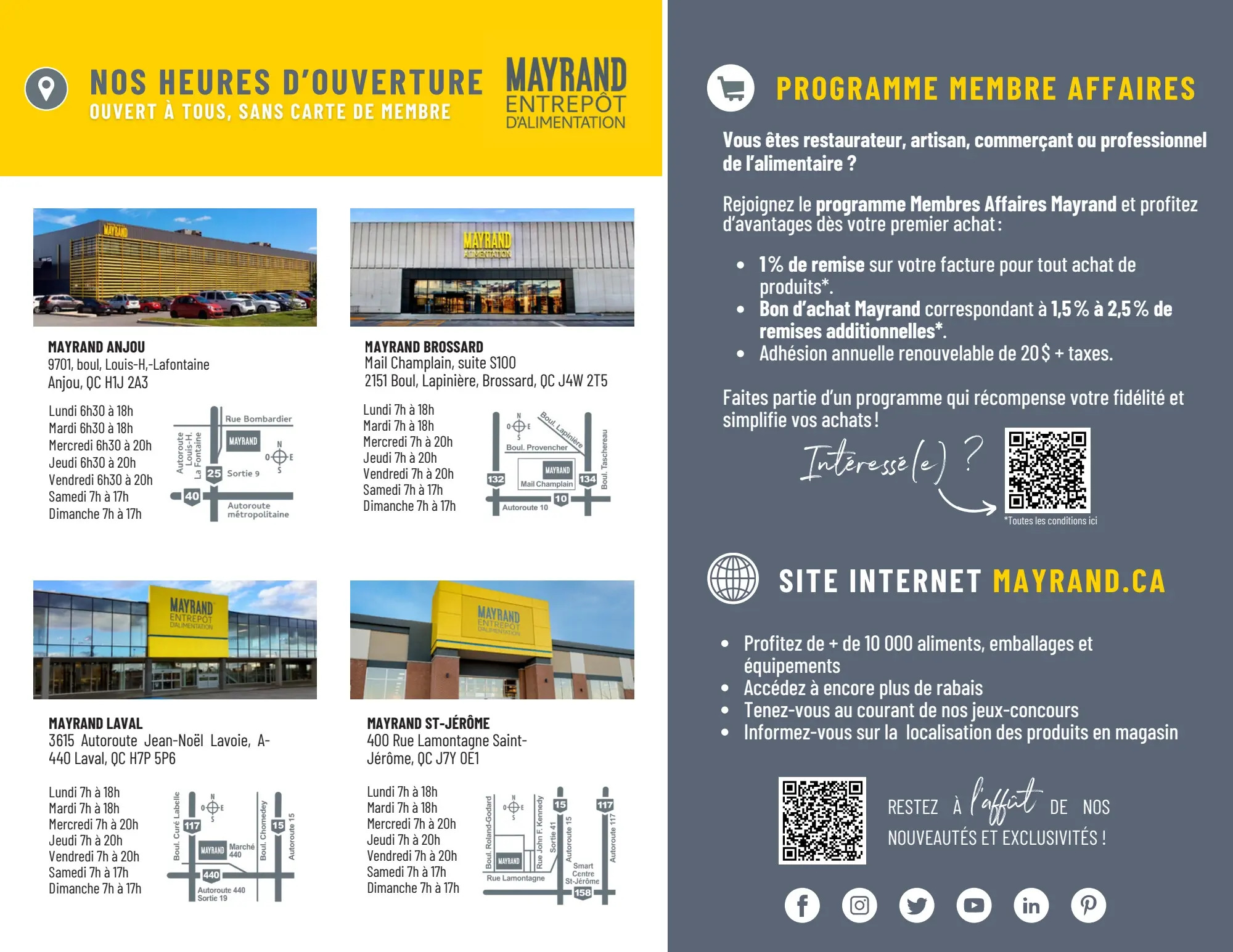 Circulaire Mayrand Entrepot D Alimentation — page 7, du 30 septembre au 6 octobre 2026