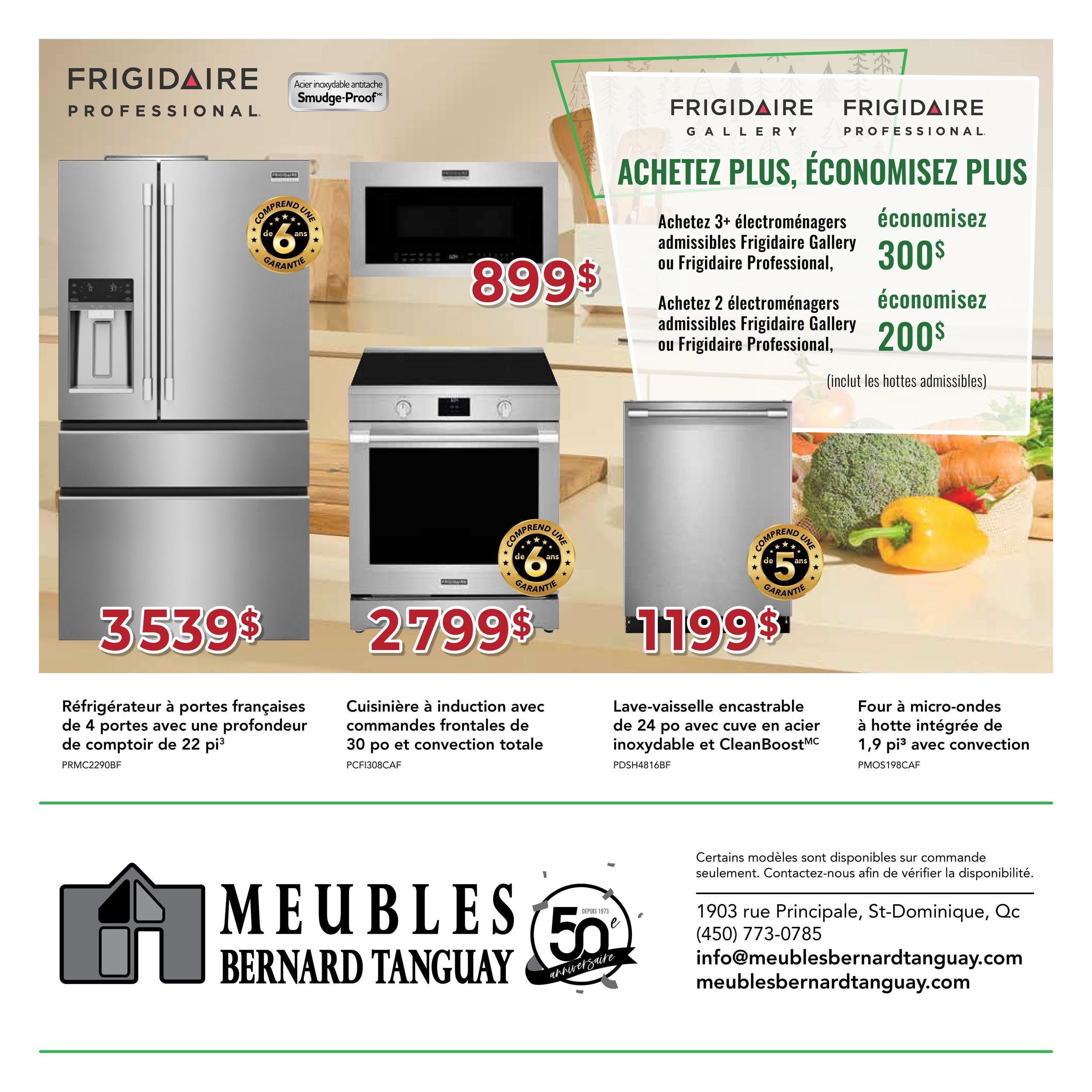 Circulaire Meubles Bernard Tanguay — page 4, du 25 septembre au 31 octobre 2026
