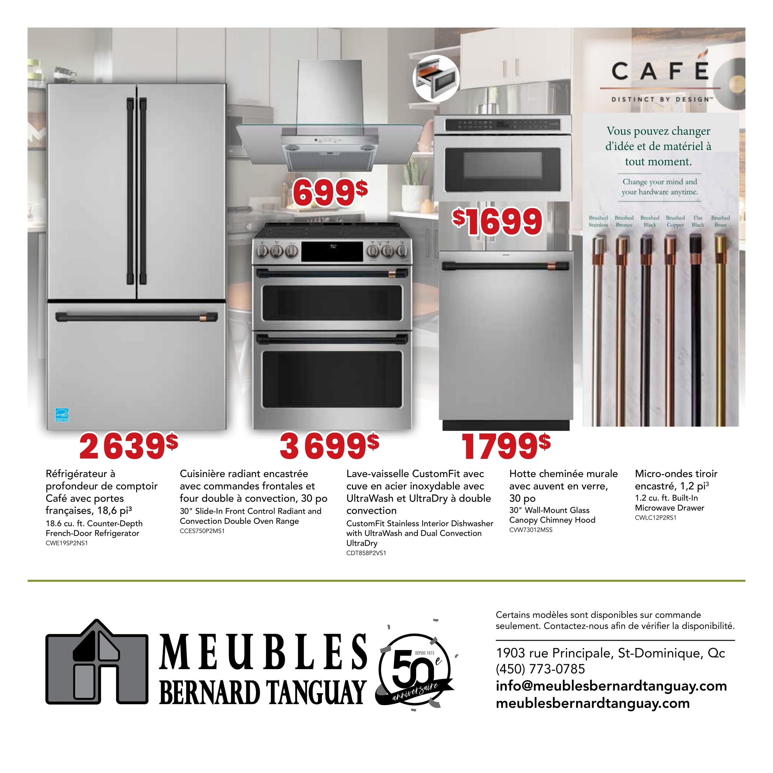Circulaire Meubles Bernard Tanguay Electromenagers — page 4, du 1 au 28 octobre 2026