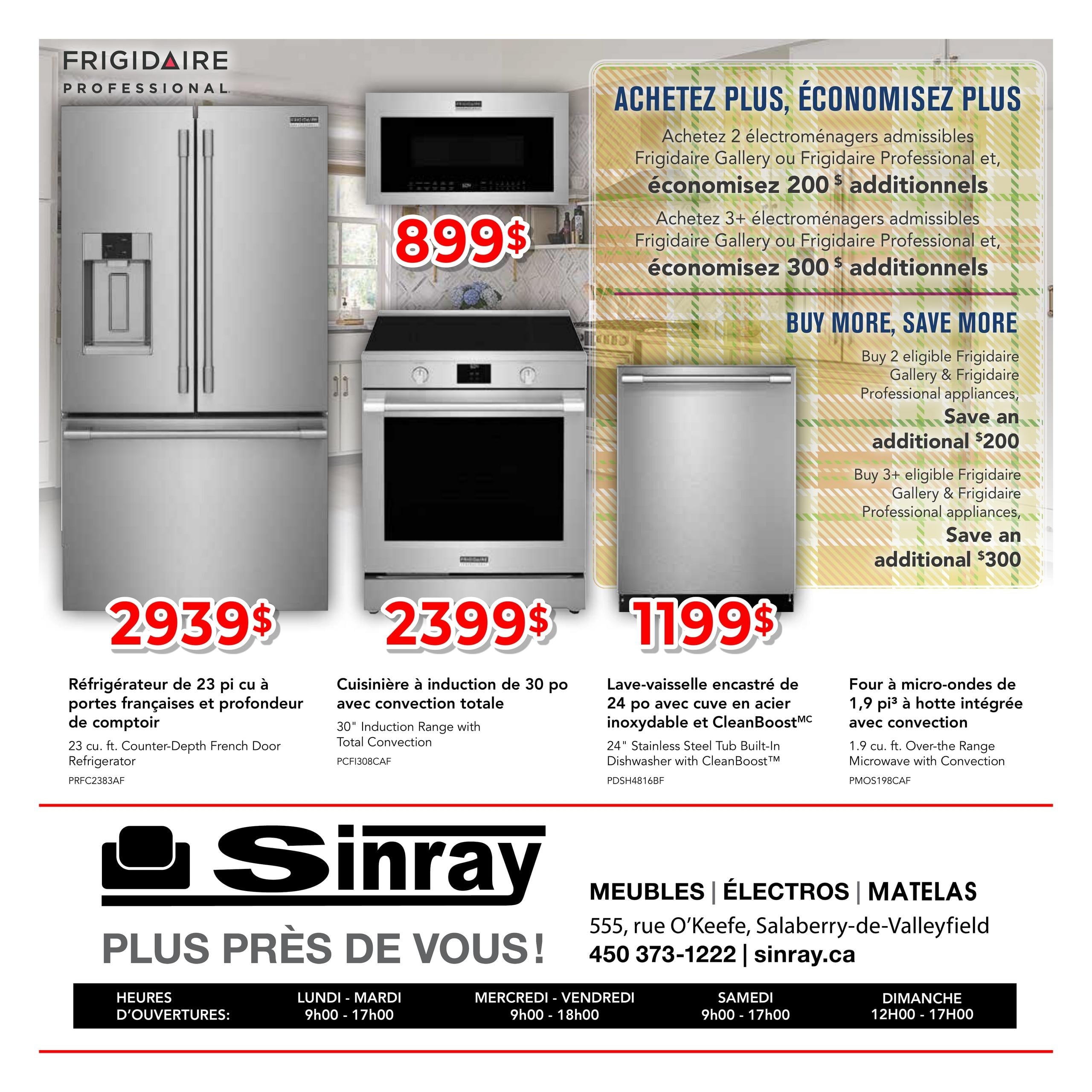Circulaire Meubles Larry Sinray — page 4, du 24 septembre au 18 novembre 2026
