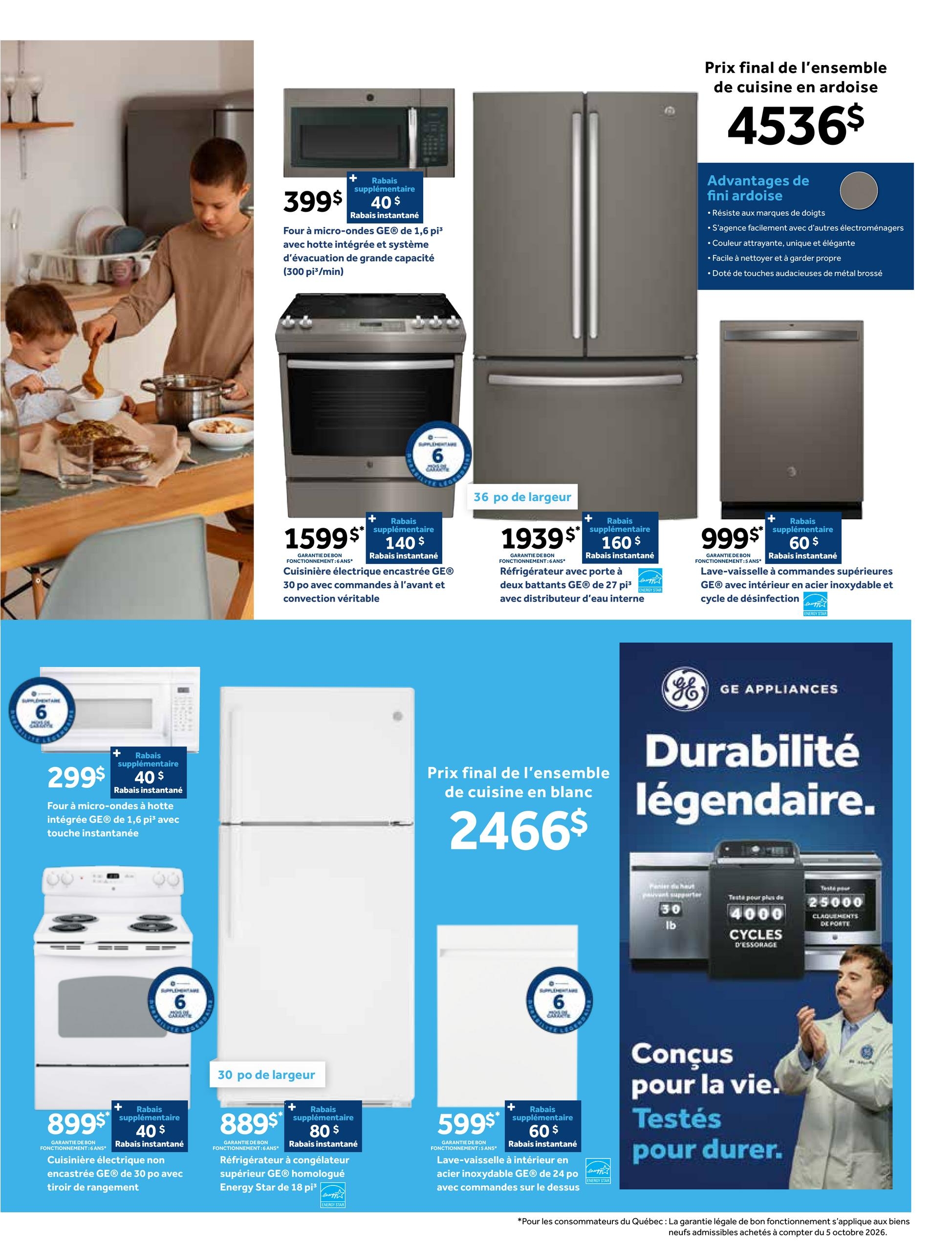 Circulaire Meubles Mont-Laurier Economies D Automne — page 5, du 1 au 31 octobre 2026