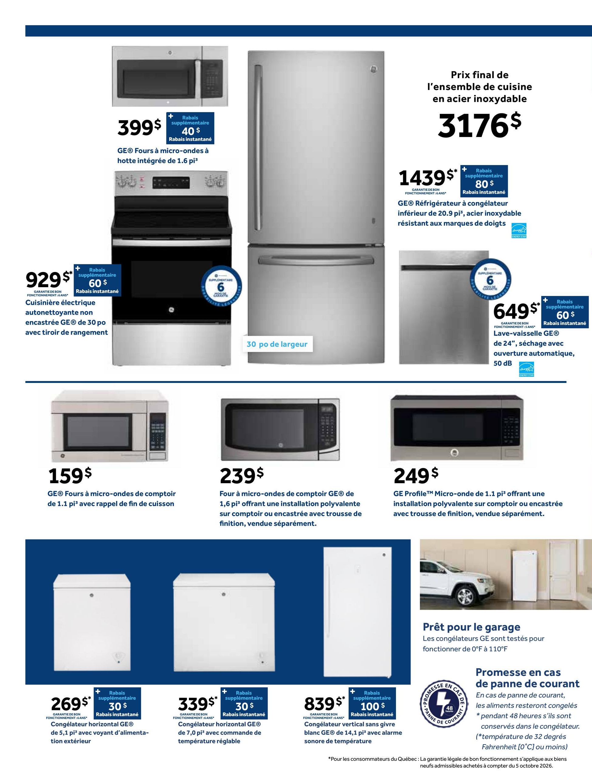 Circulaire Meubles Mont-Laurier Economies D Automne — page 6, du 1 au 31 octobre 2026