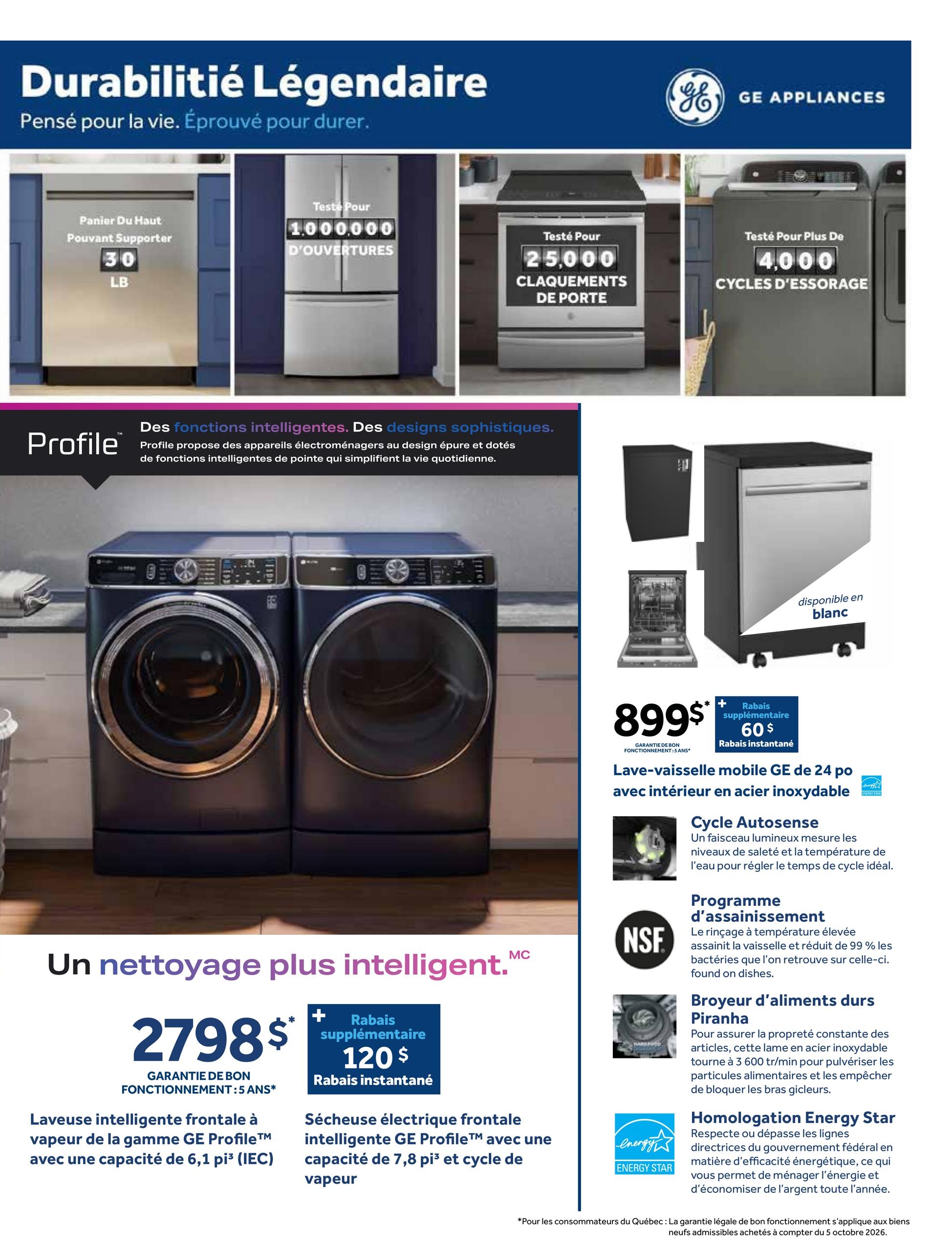 Circulaire Meubles Mont-Laurier Economies D Automne — page 7, du 1 au 31 octobre 2026