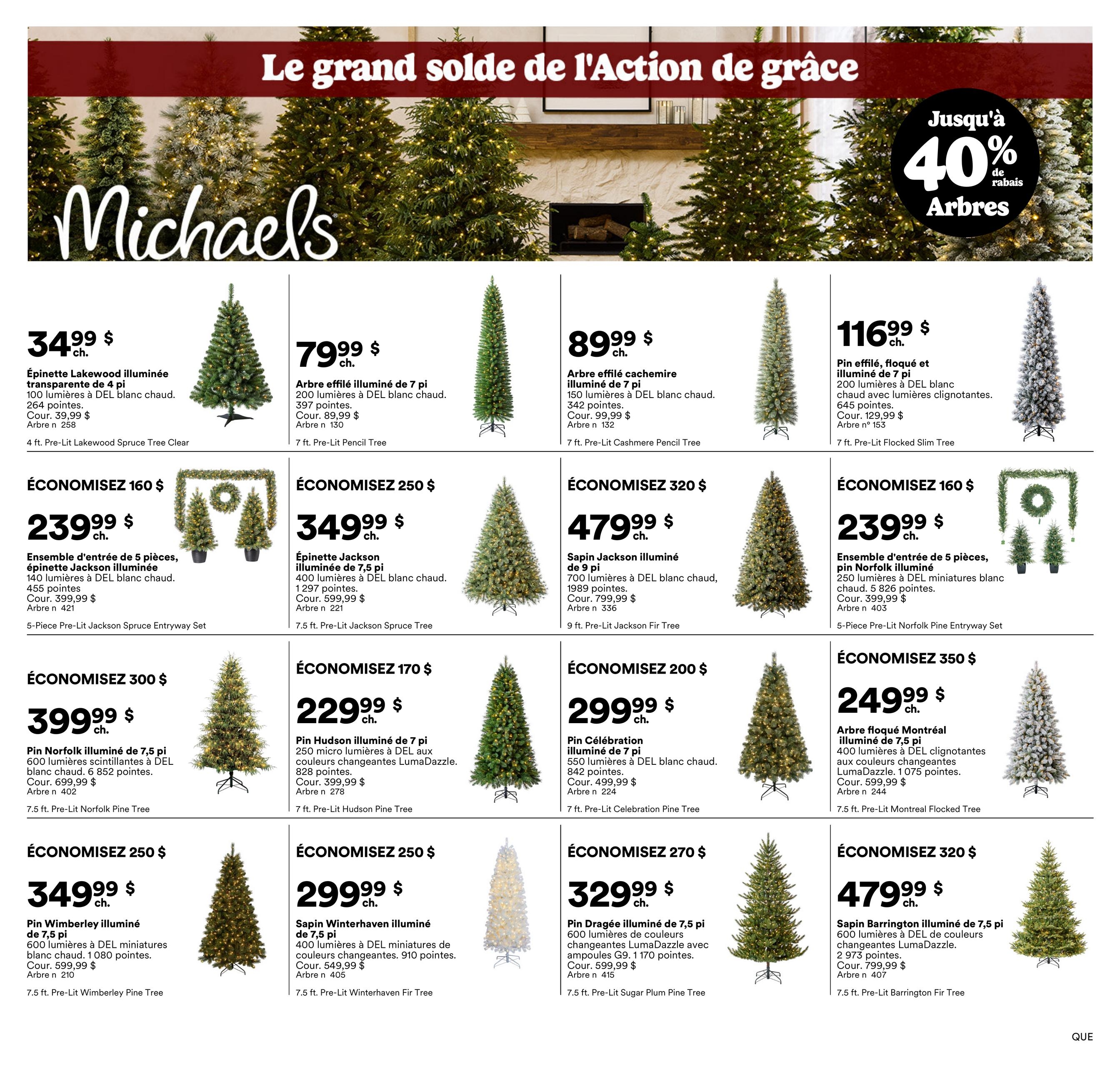 Circulaire Michaels — page 2, du 9 au 15 octobre 2026