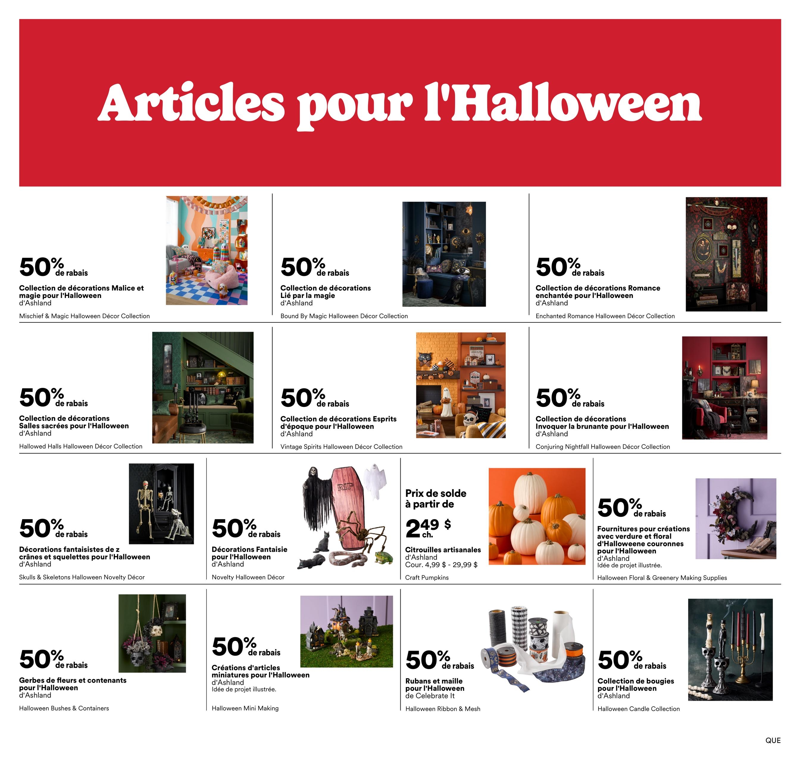 Circulaire Michaels — page 4, du 9 au 15 octobre 2026