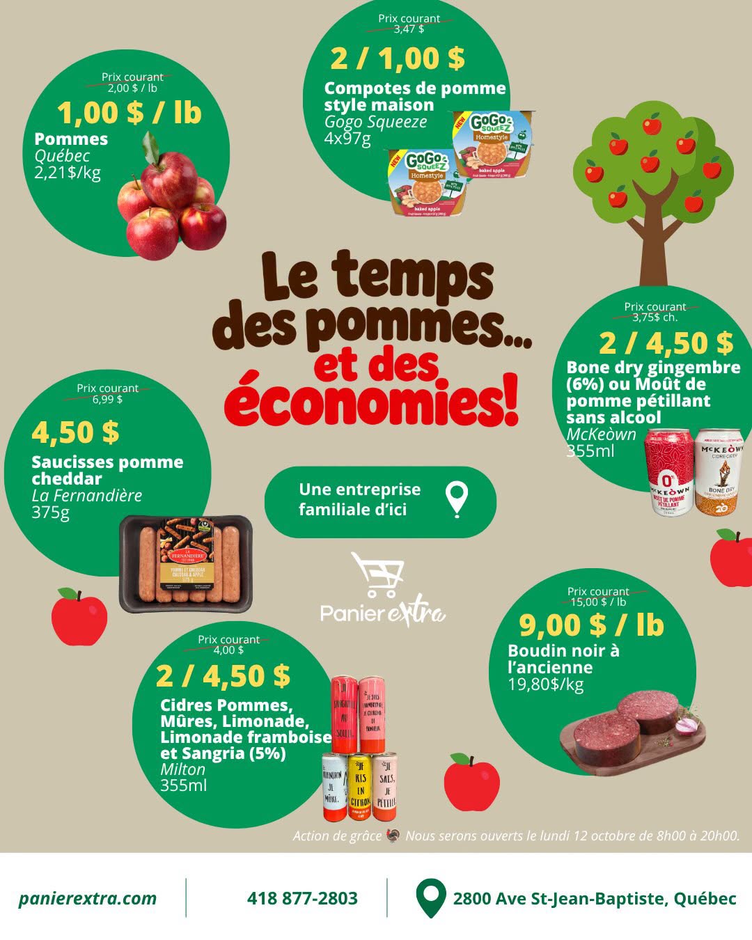 Circulaire Panier Extra — page 2, du 8 au 14 octobre 2026