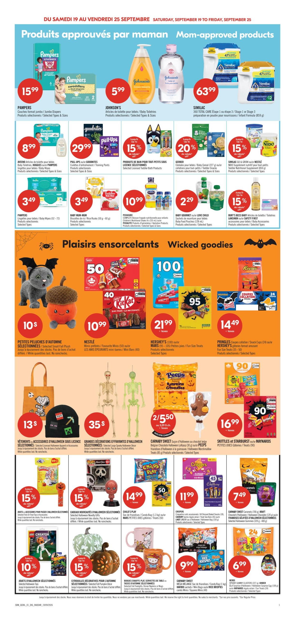 Circulaire Pharmaprix — page 8, du 19 au 24 septembre 2026