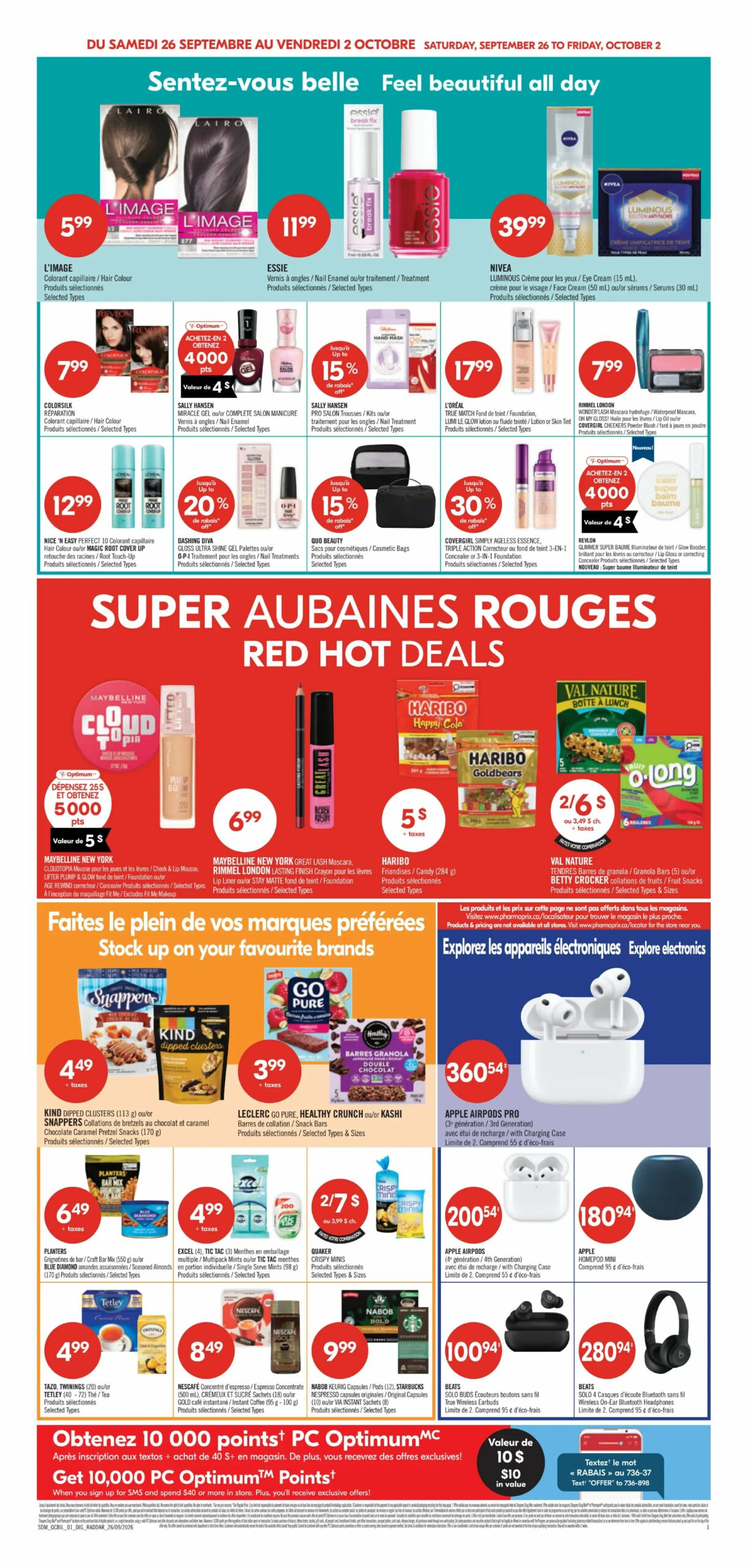 Circulaire Pharmaprix — page 11, du 26 septembre au 2 octobre 2026