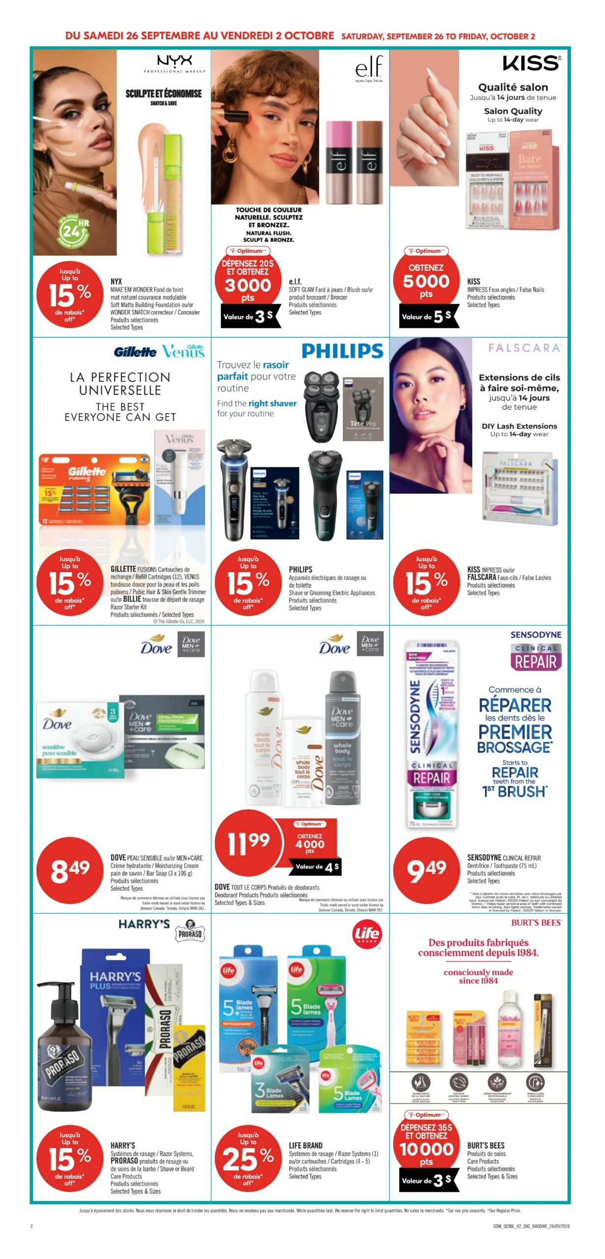 Circulaire Pharmaprix — page 17, du 4 au 9 octobre 2026