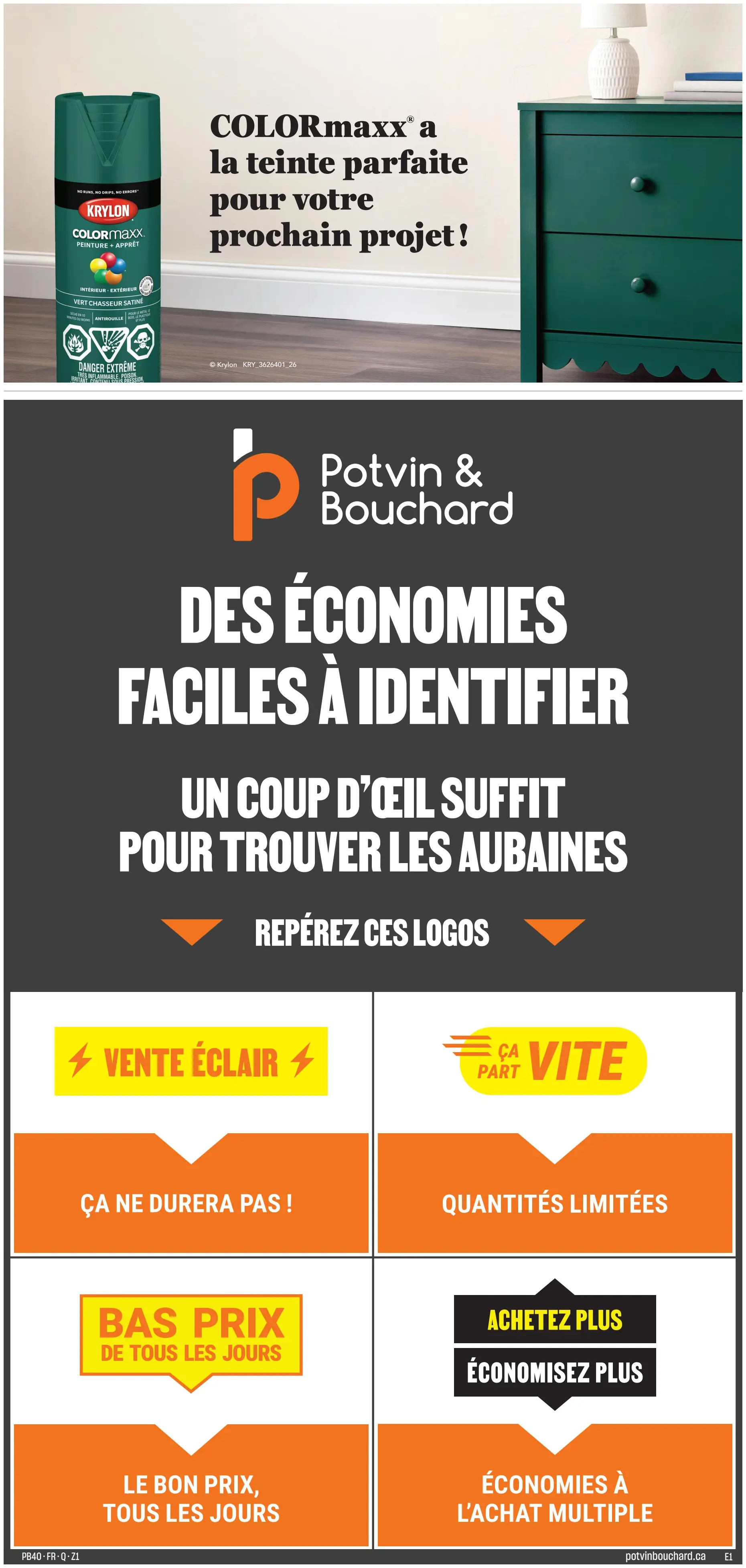 Circulaire Potvin & Bouchard — page 10, du 1 au 7 octobre 2026