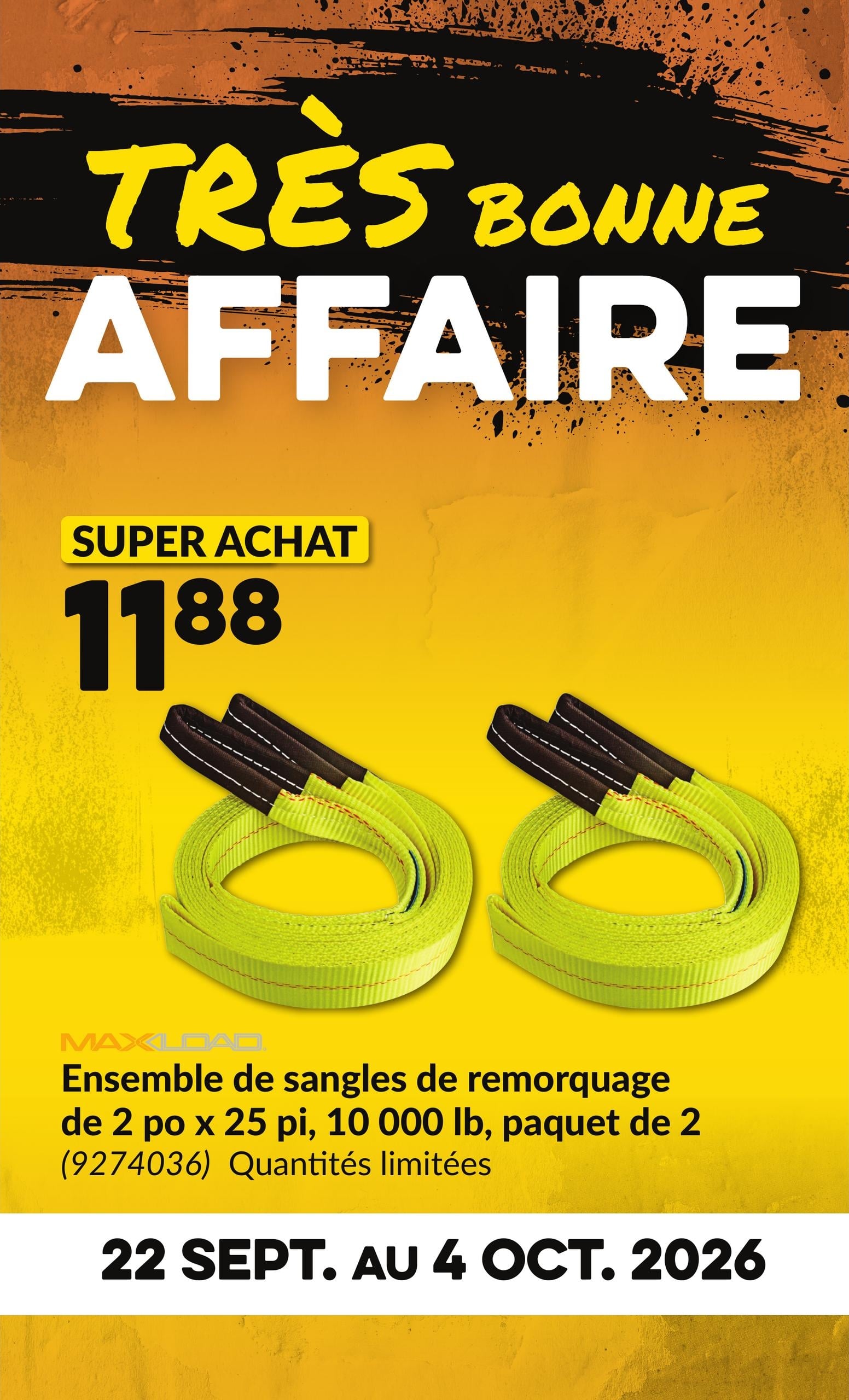 Circulaire Princess Auto — page 5, du 22 septembre au 4 octobre 2026
