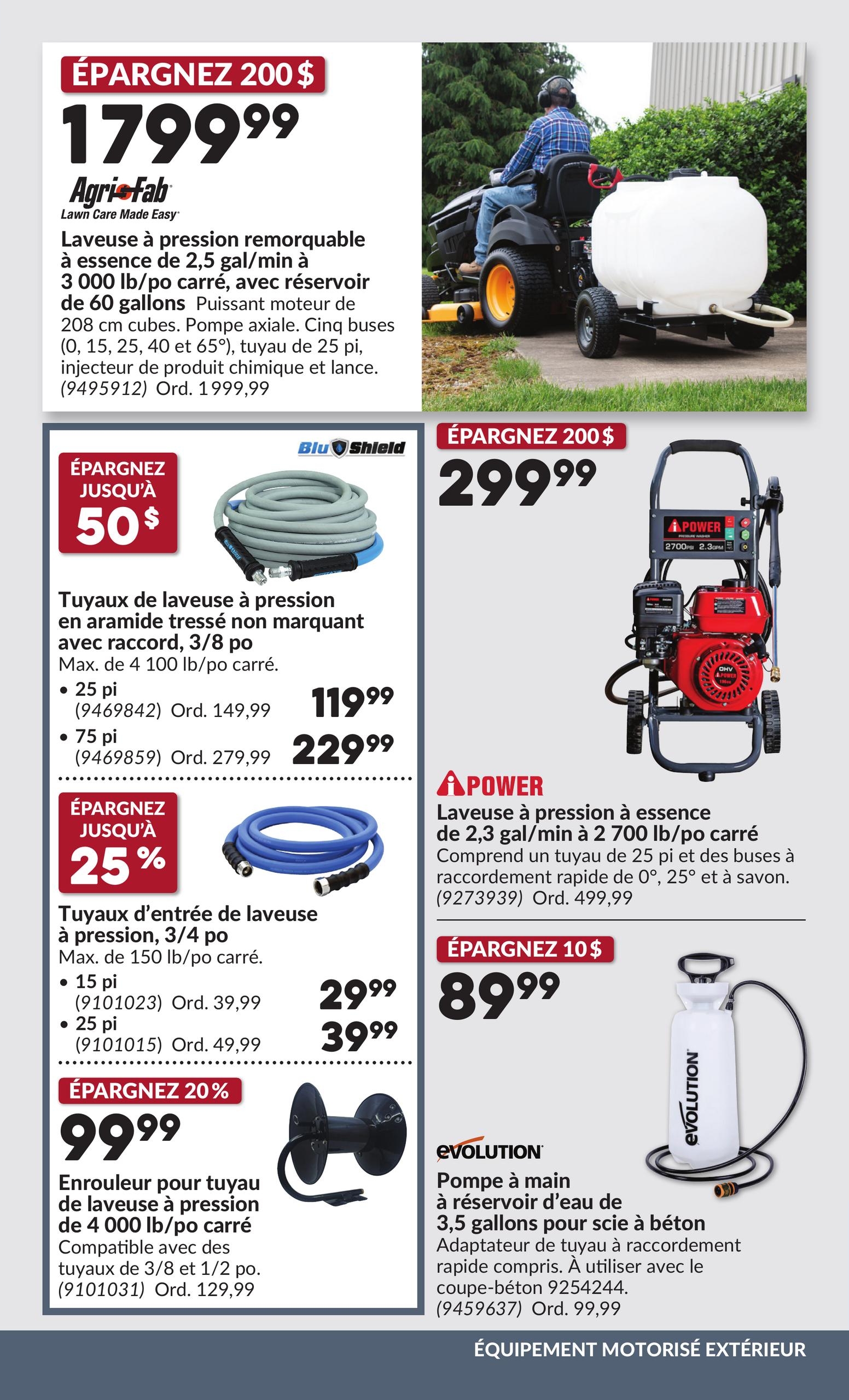 Circulaire Princess Auto — page 15, du 22 septembre au 4 octobre 2026