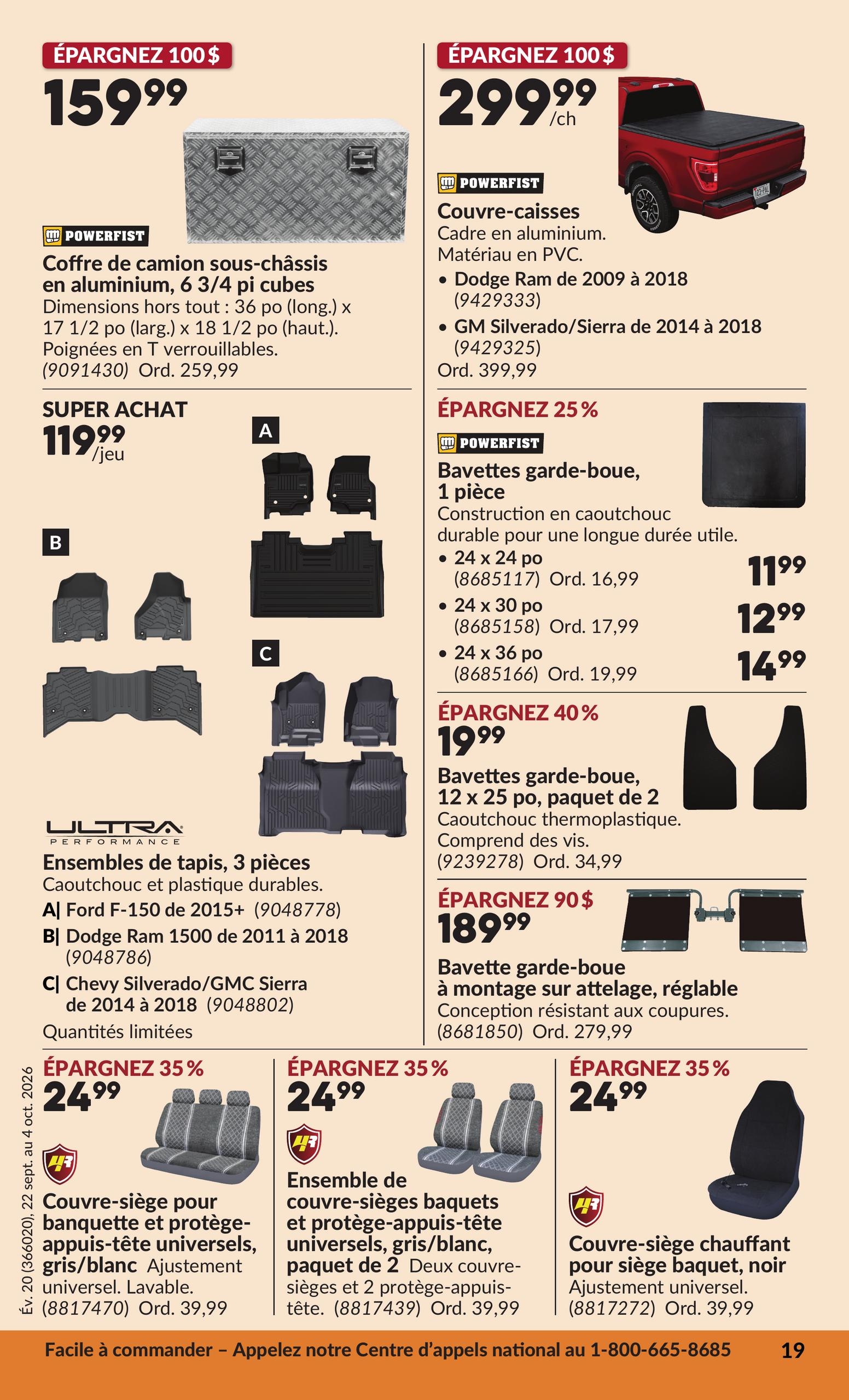 Circulaire Princess Auto — page 24, du 22 septembre au 4 octobre 2026