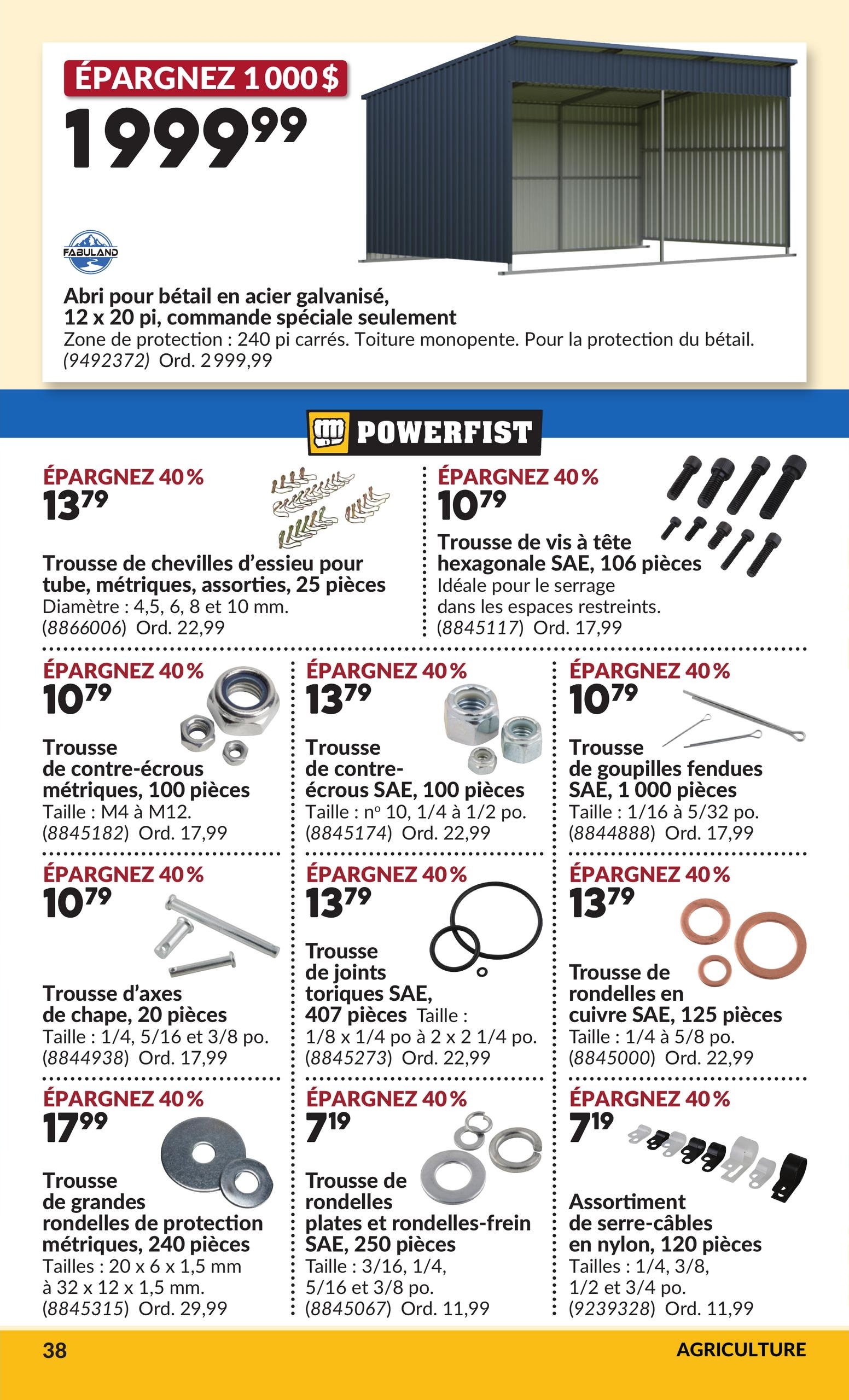 Circulaire Princess Auto — page 43, du 22 septembre au 4 octobre 2026