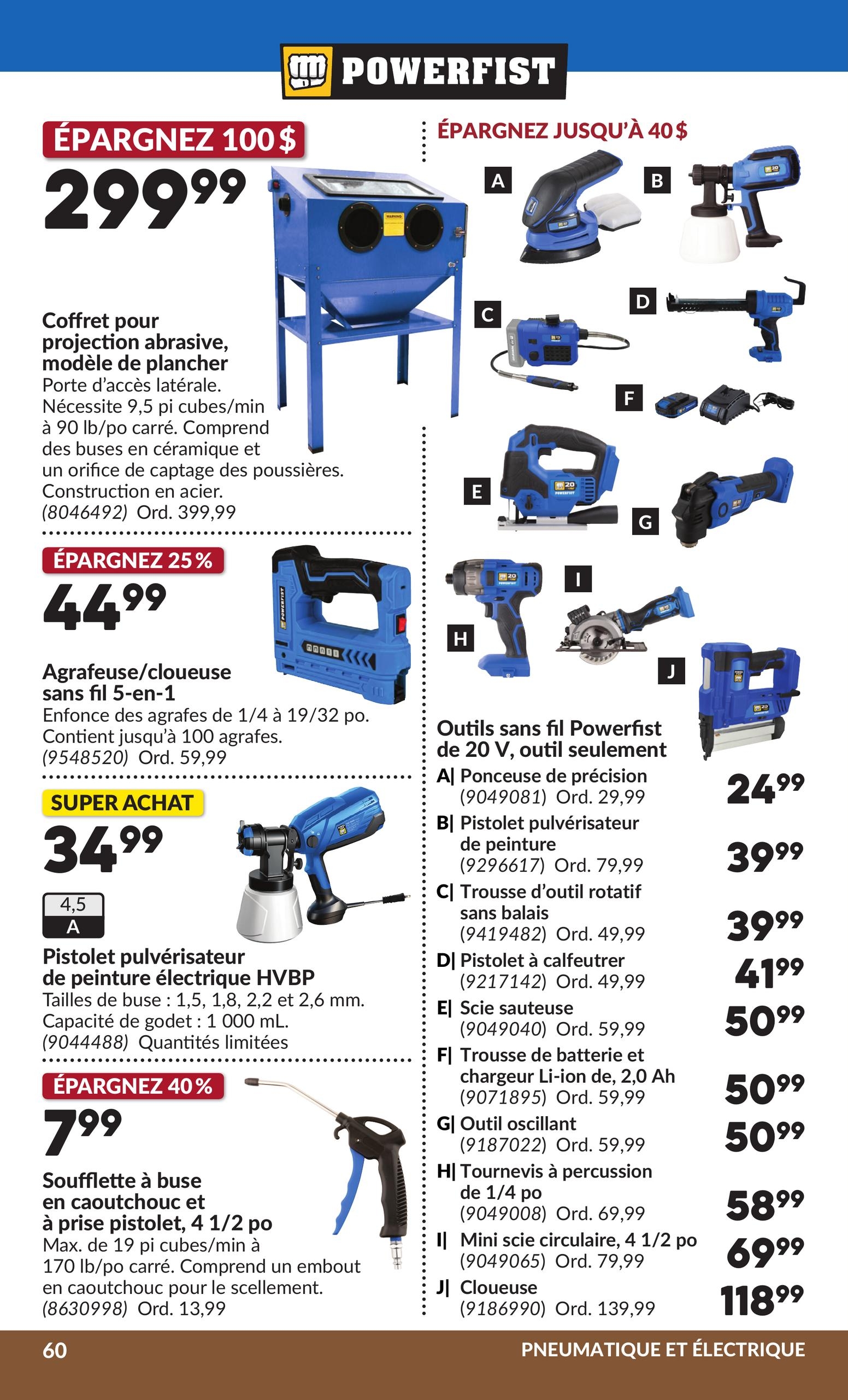 Circulaire Princess Auto — page 65, du 22 septembre au 4 octobre 2026