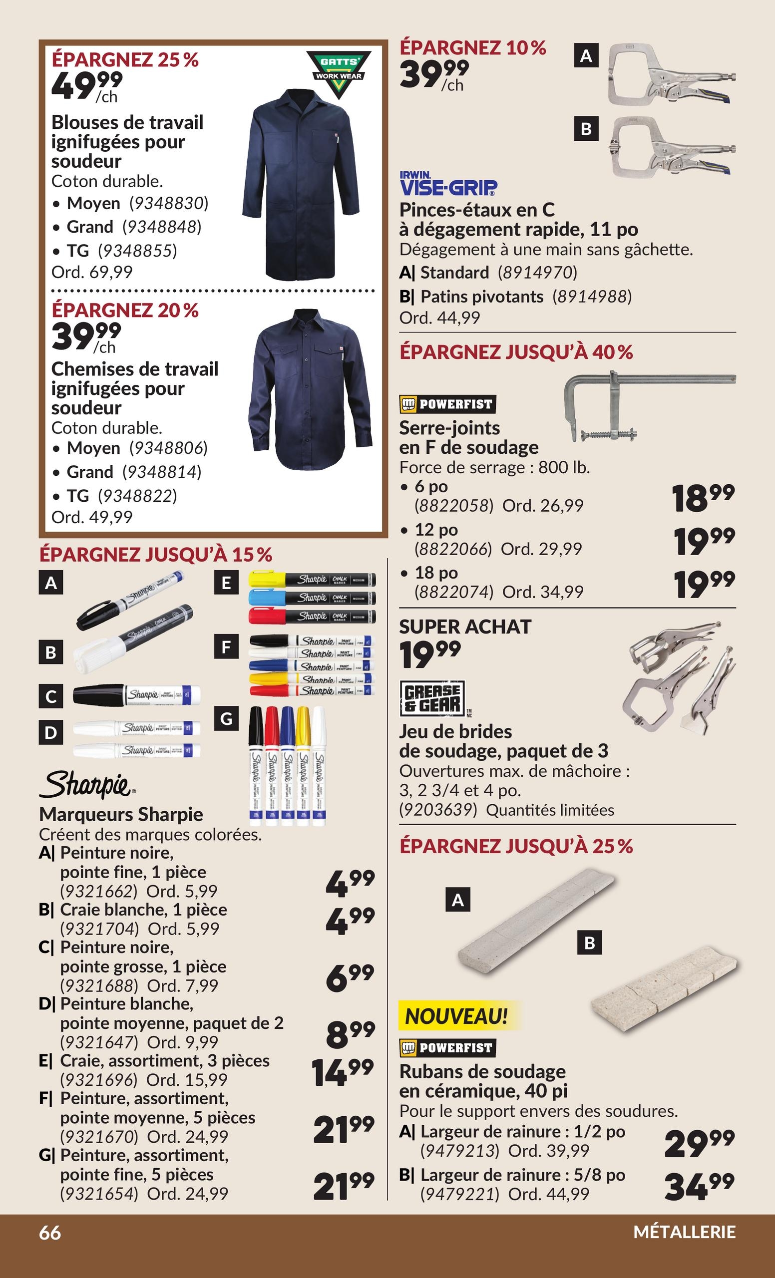 Circulaire Princess Auto — page 71, du 22 septembre au 4 octobre 2026