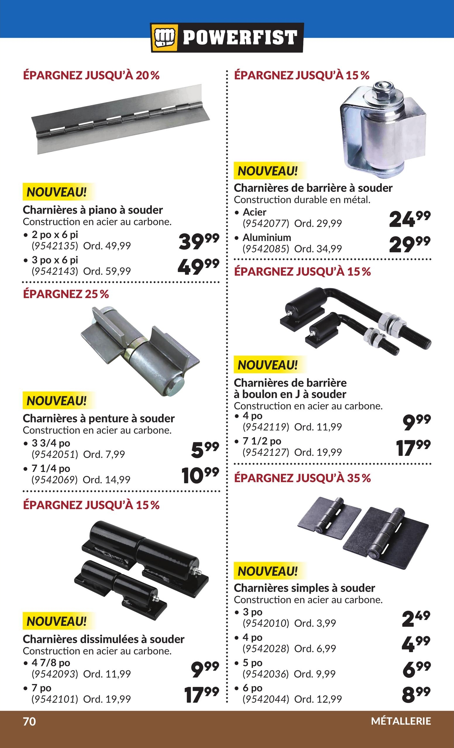Circulaire Princess Auto — page 75, du 22 septembre au 4 octobre 2026