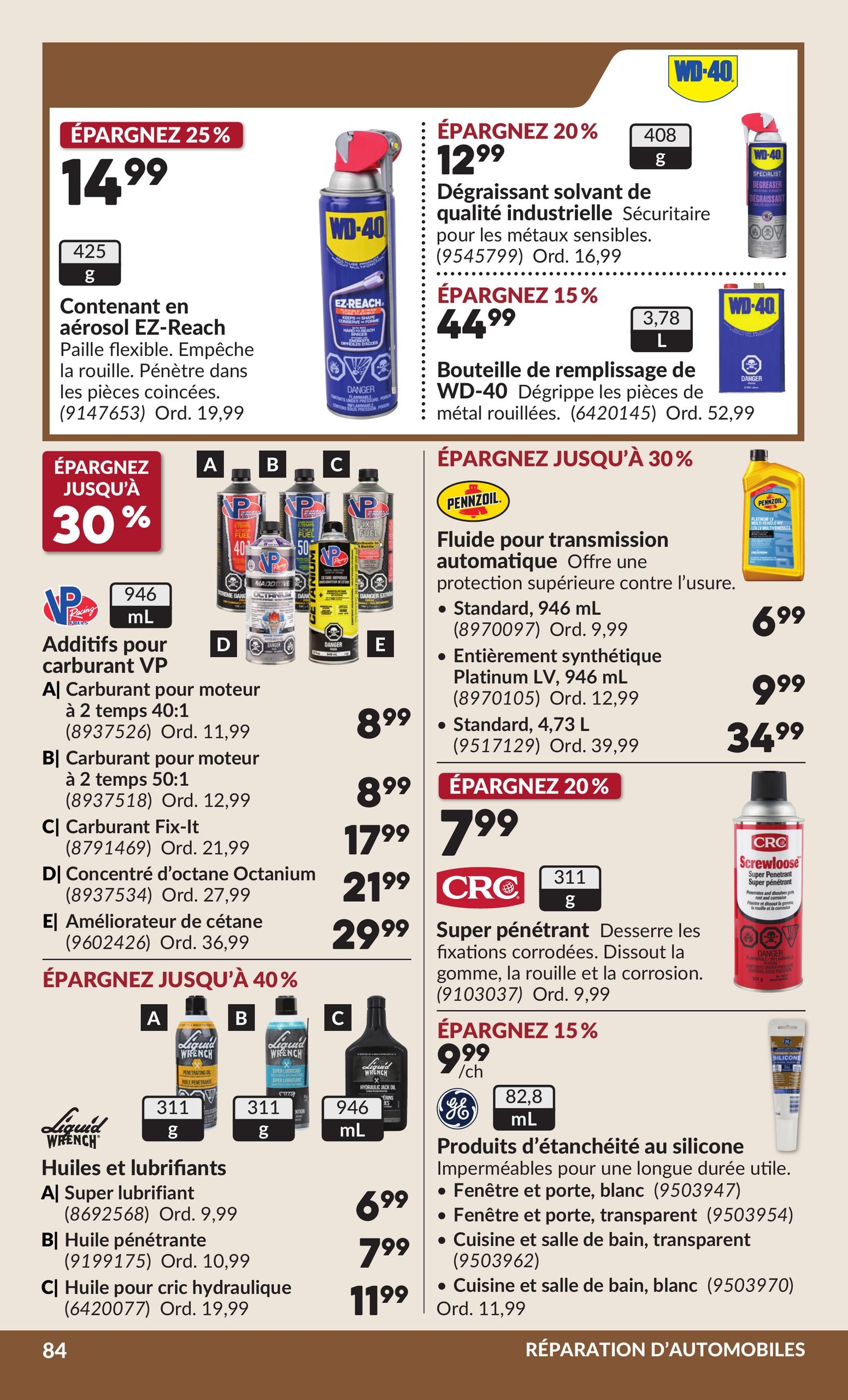 Circulaire Princess Auto — page 89, du 22 septembre au 4 octobre 2026