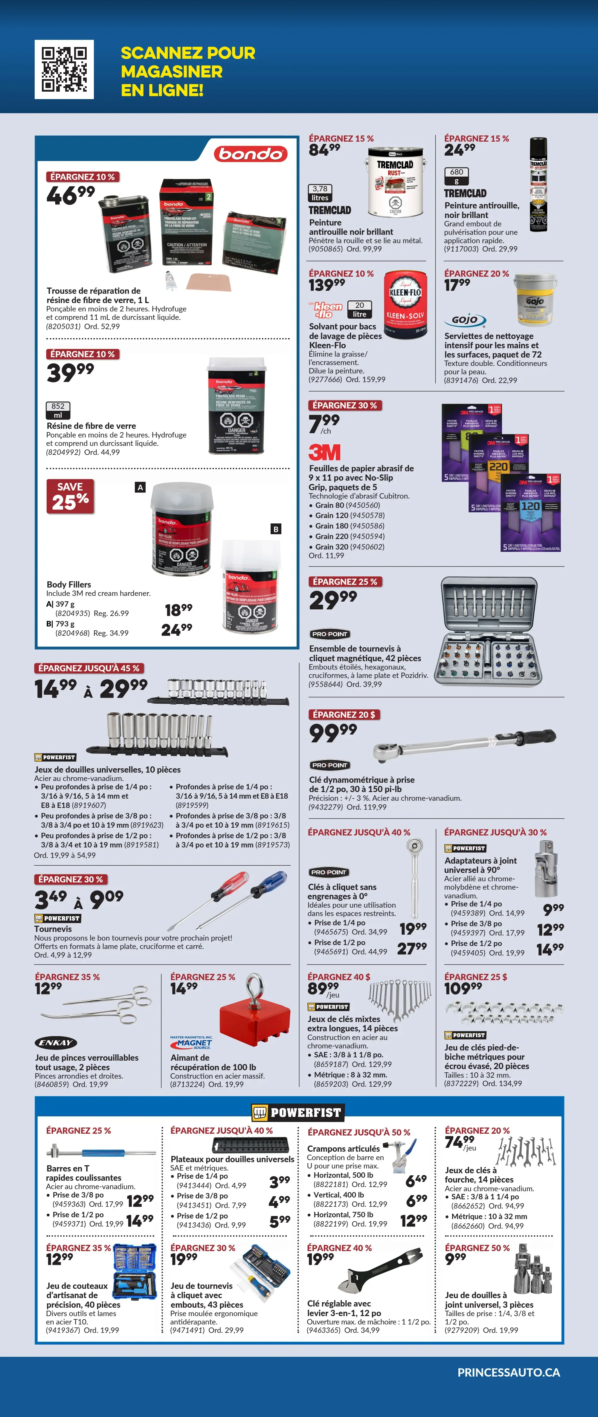 Circulaire Princess Auto — page 4, du 28 septembre au 11 octobre 2026
