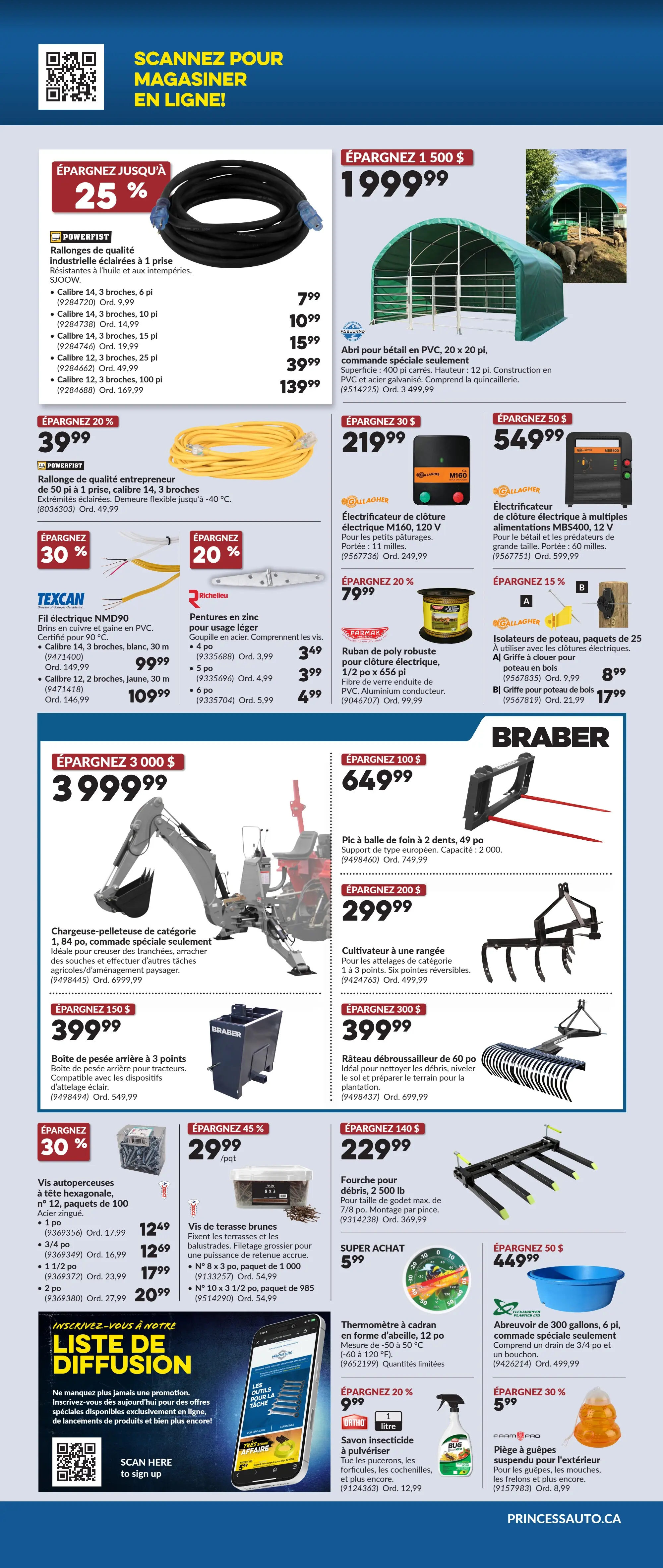 Circulaire Princess Auto — page 6, du 28 septembre au 11 octobre 2026