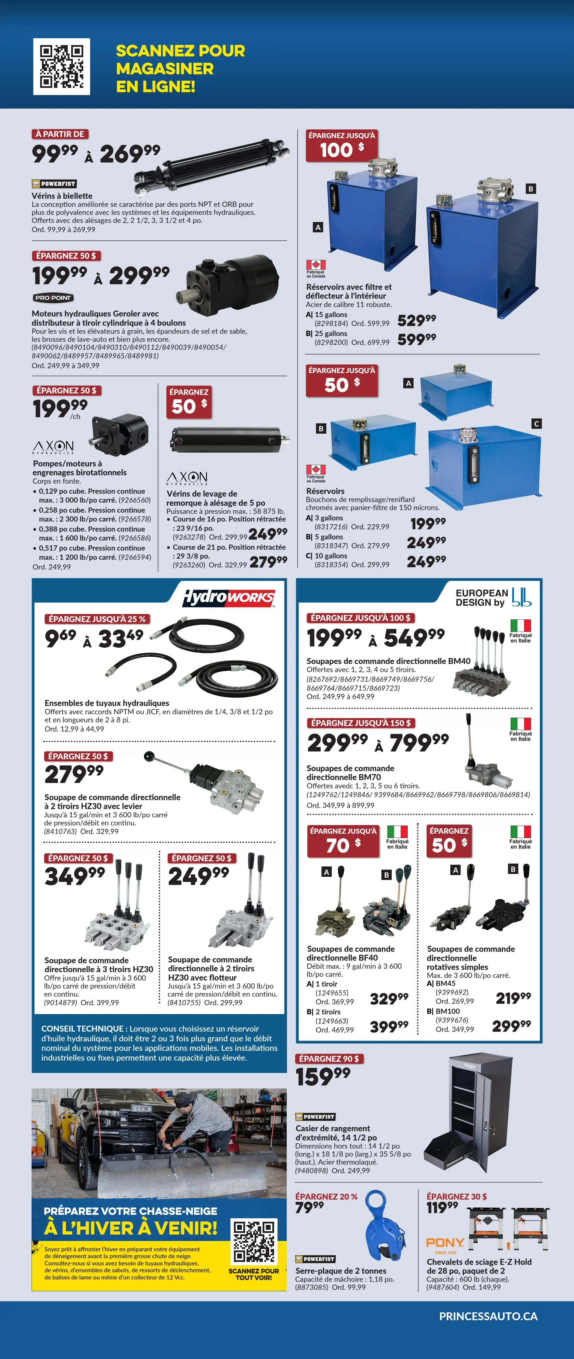 Circulaire Princess Auto — page 8, du 28 septembre au 11 octobre 2026